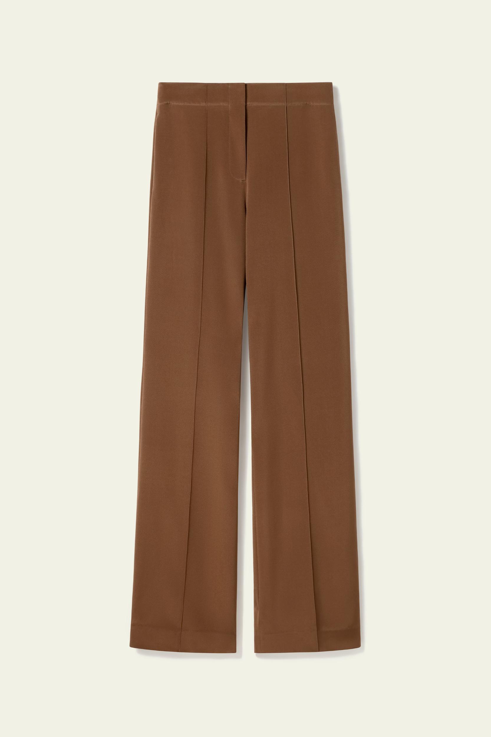 Minimalist Silk Crêpe Pant Product Image