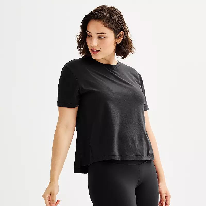 Women's FLX Easy Restore Short Sleeve Crewneck Tee, Size: Large, Modern White Product Image