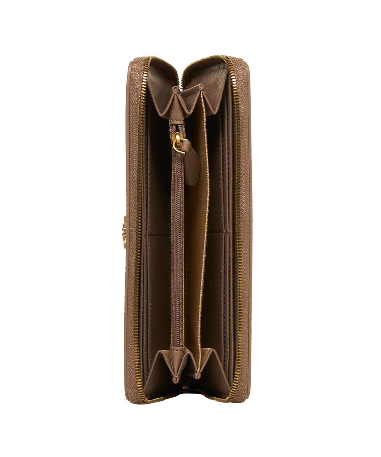 Leather wallet with logo Product Image