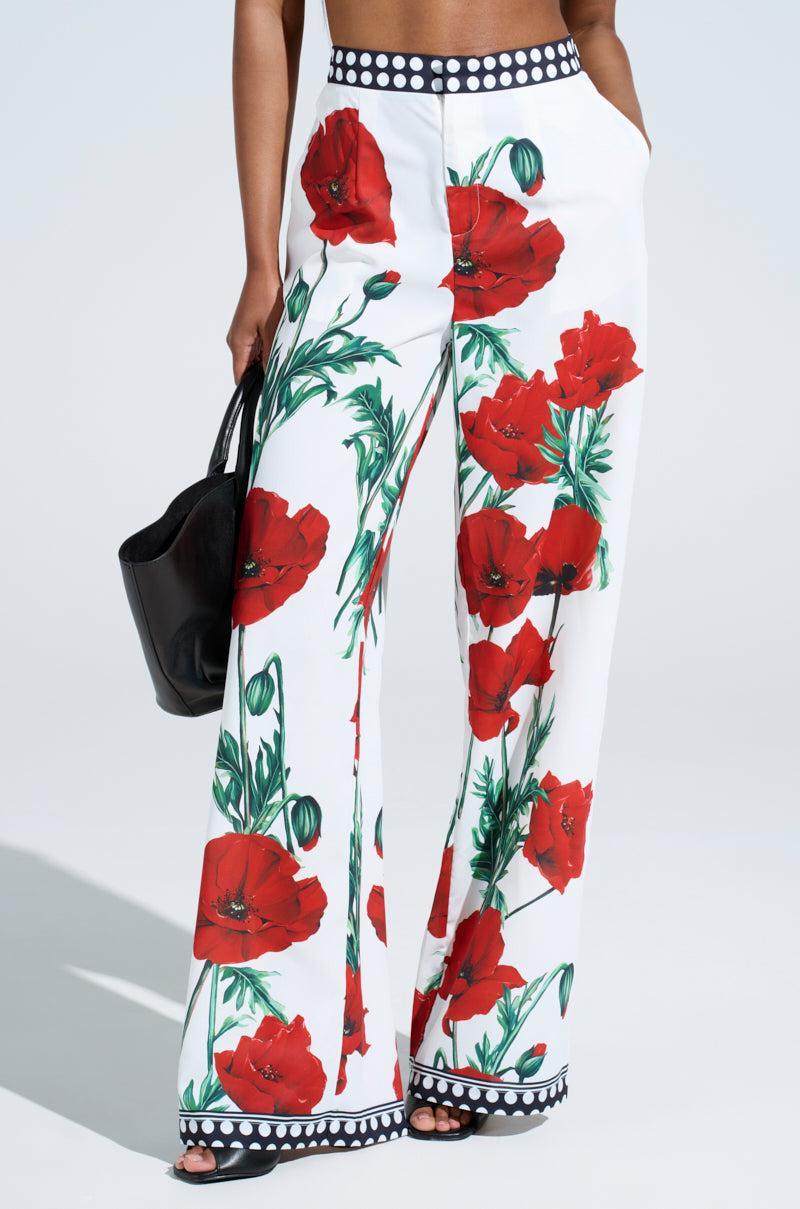 BELLADONNA PRINT PALAZZO PANTS Product Image