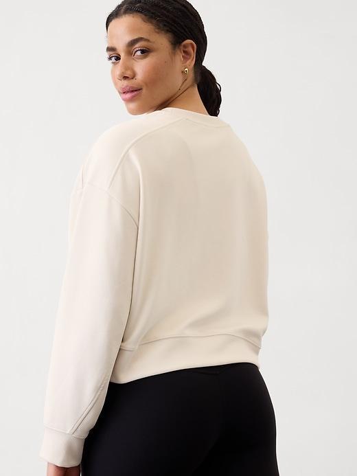 Seasoft Rib Crewneck Sweatshirt Product Image