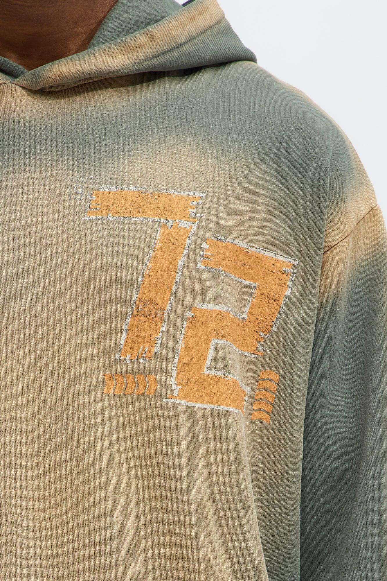 Superior 72 Washed Hoodie - Green Product Image