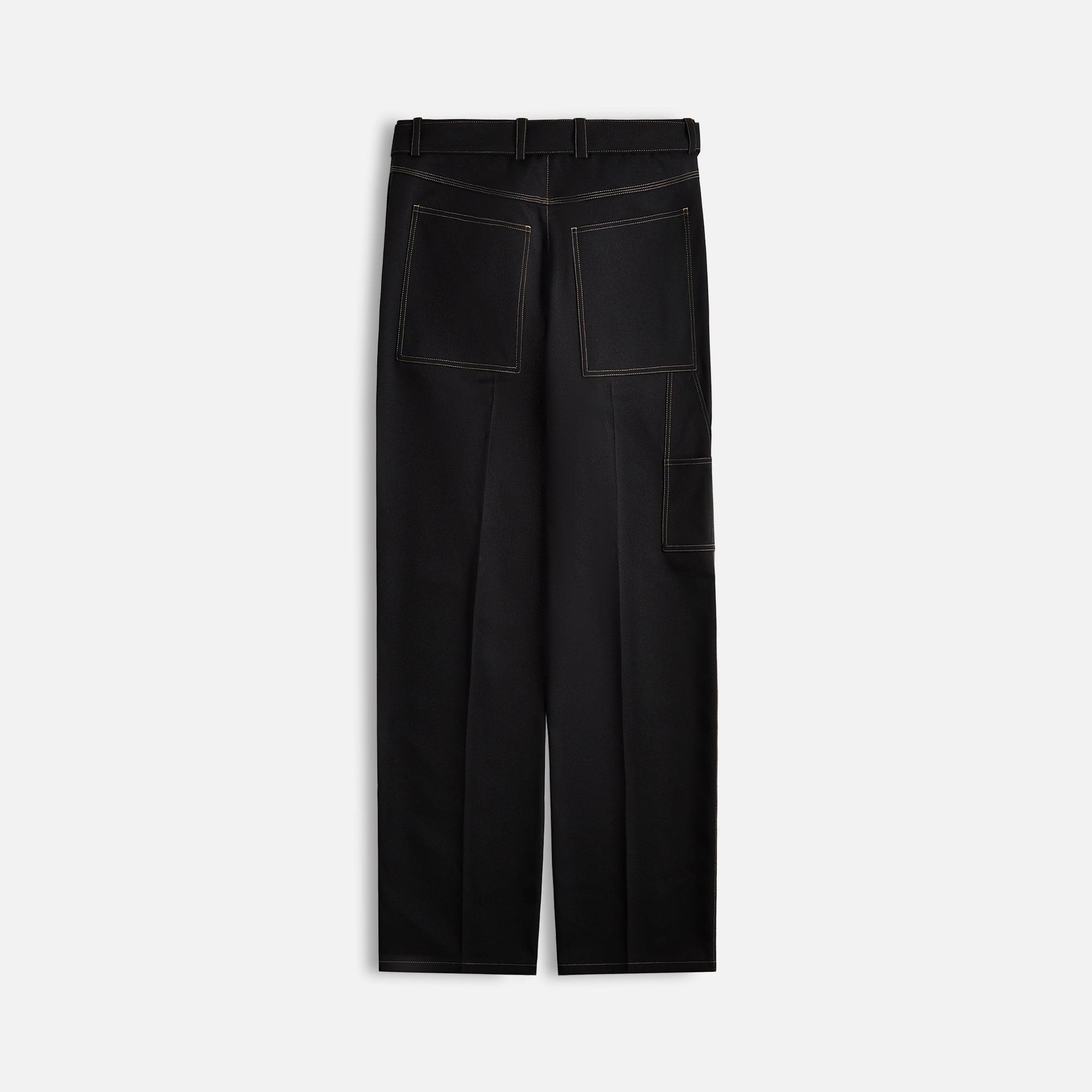 Jil Sander Recycled Polyester Gabardine - Black Male Product Image