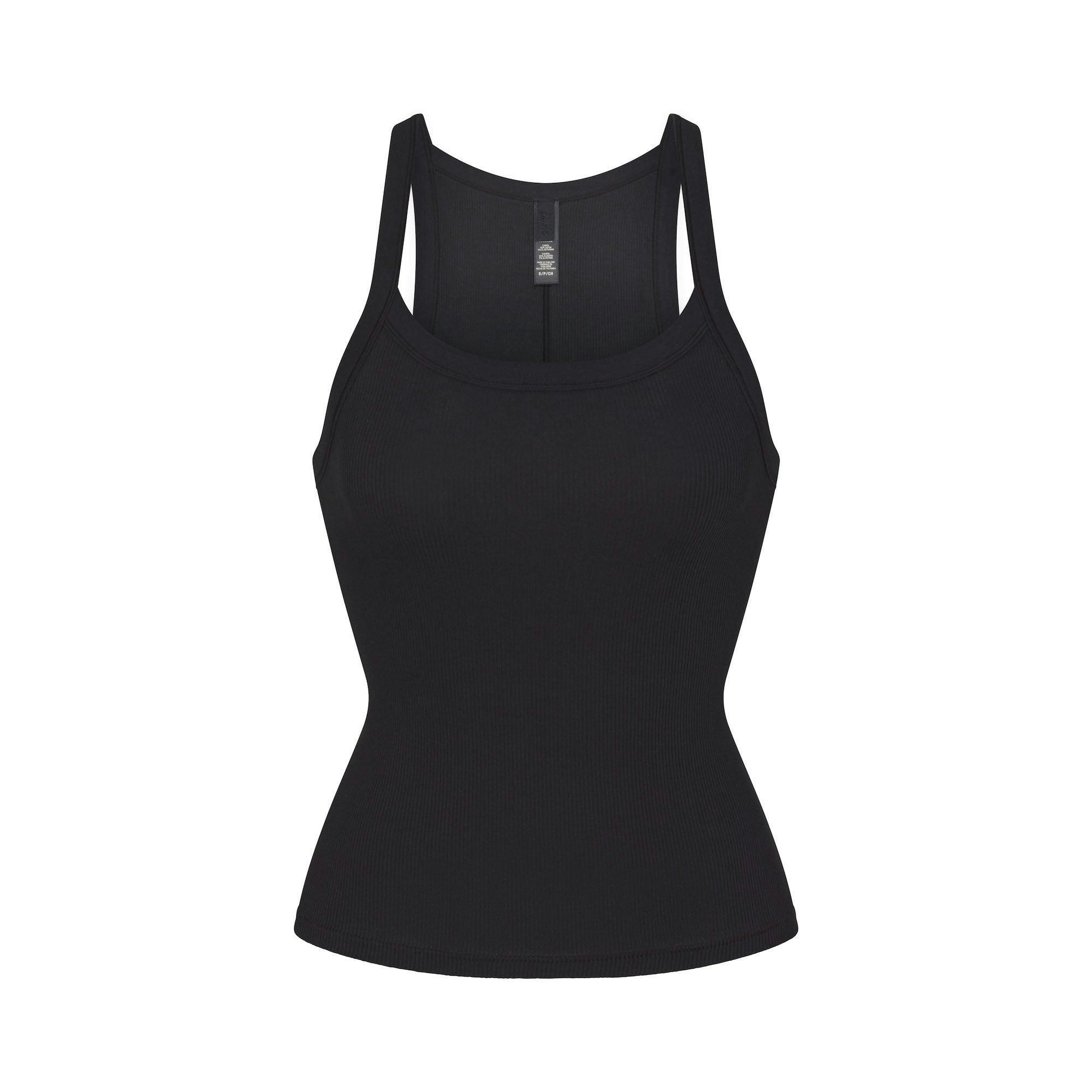 COTTON RIB SCOOP TANK | SOOT Product Image