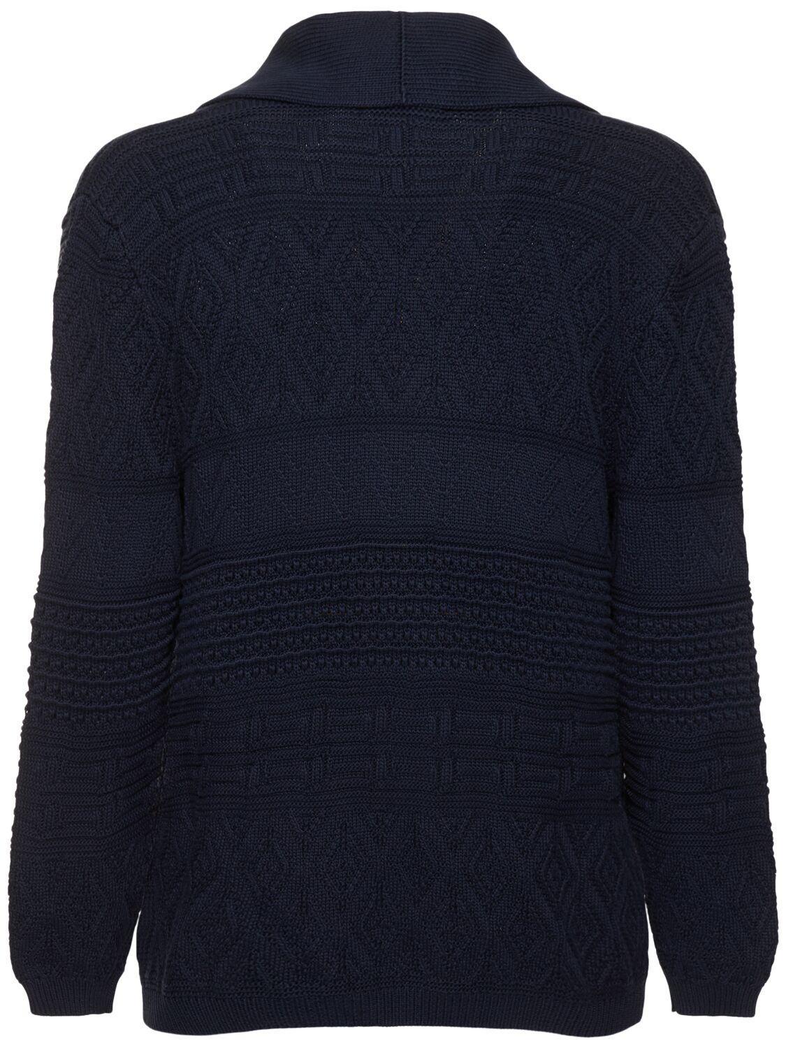 BRUNELLO CUCINELLI Cardigan In Blue Product Image