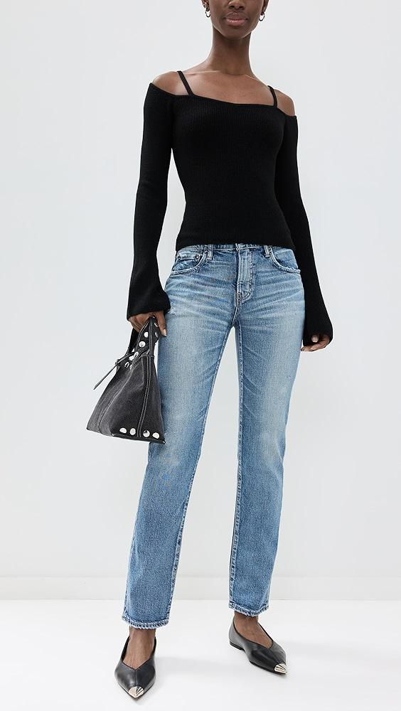 MOUSSY VINTAGE Linden Slim Straight Jeans | Shopbop Product Image