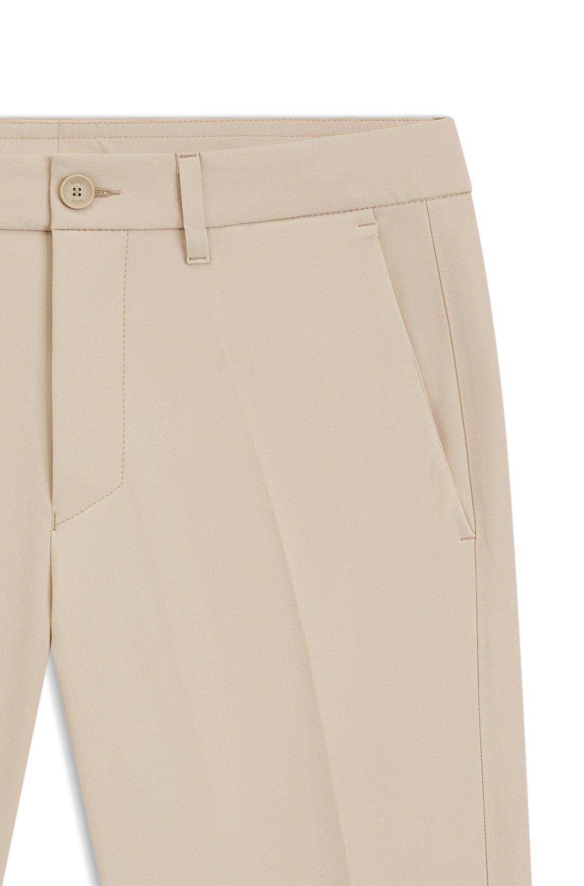 Slim-fit pants in water-repellent stretch fabric Product Image