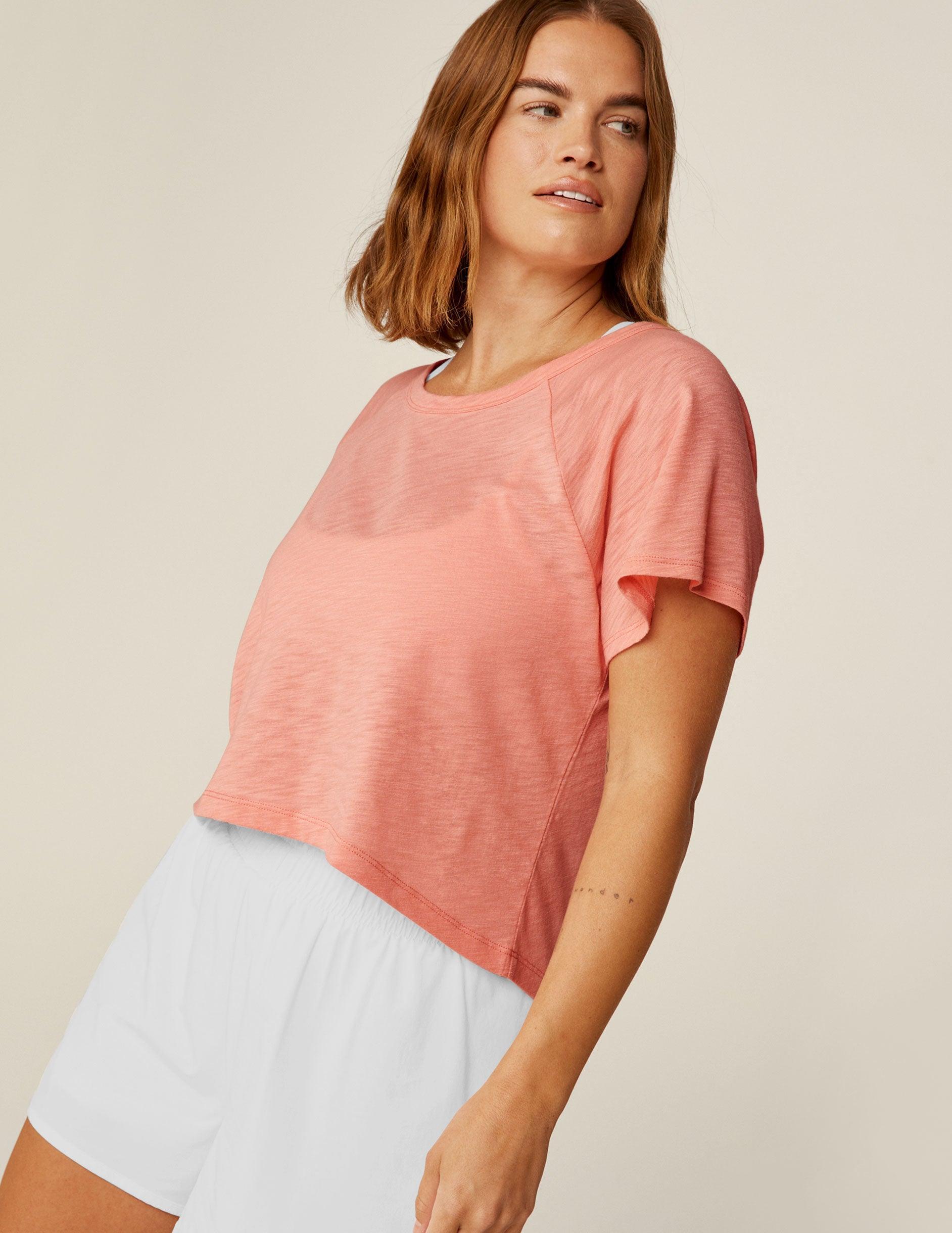 Signature High Low Cropped Tee Product Image