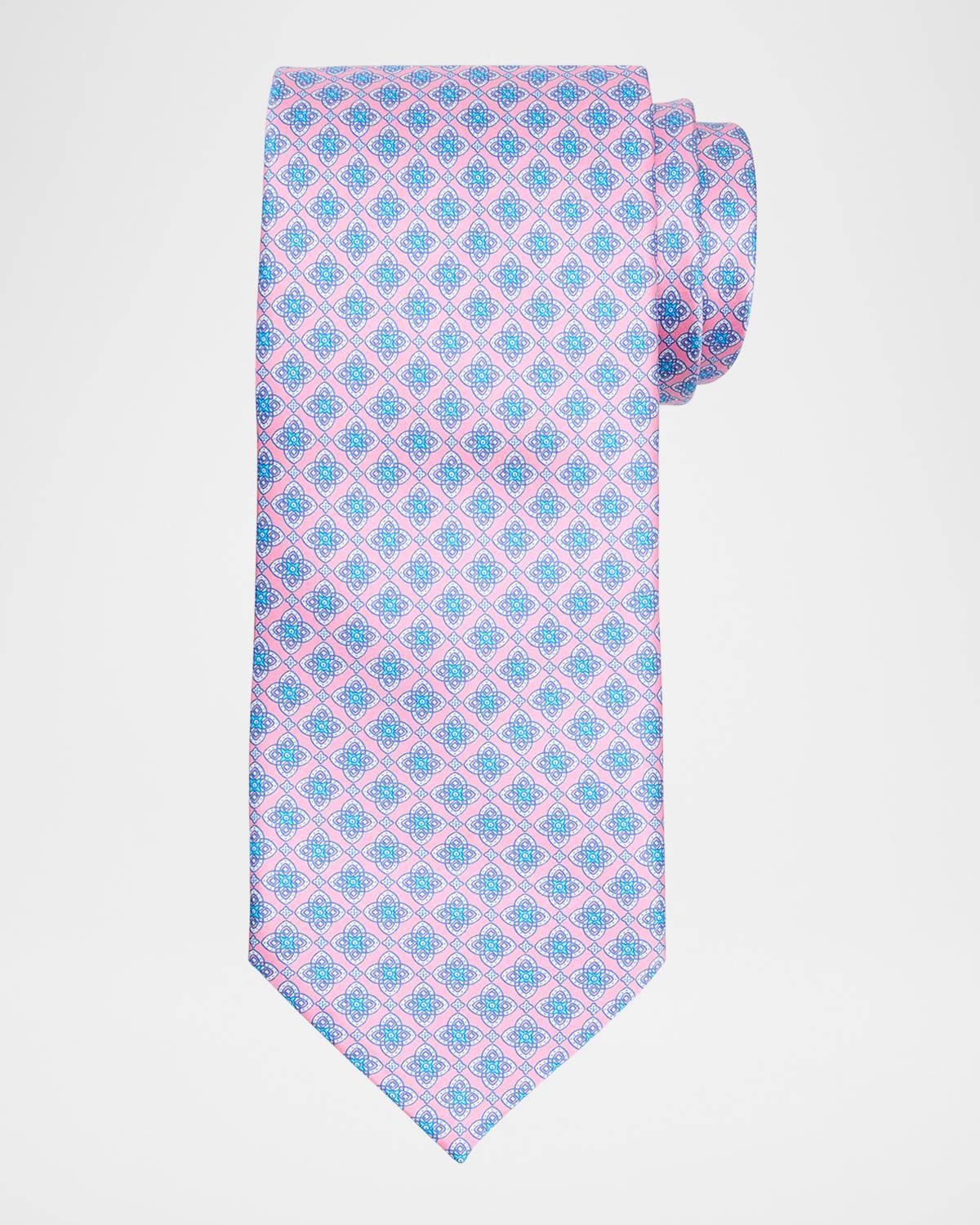 Mens Medallion Silk Tie Product Image