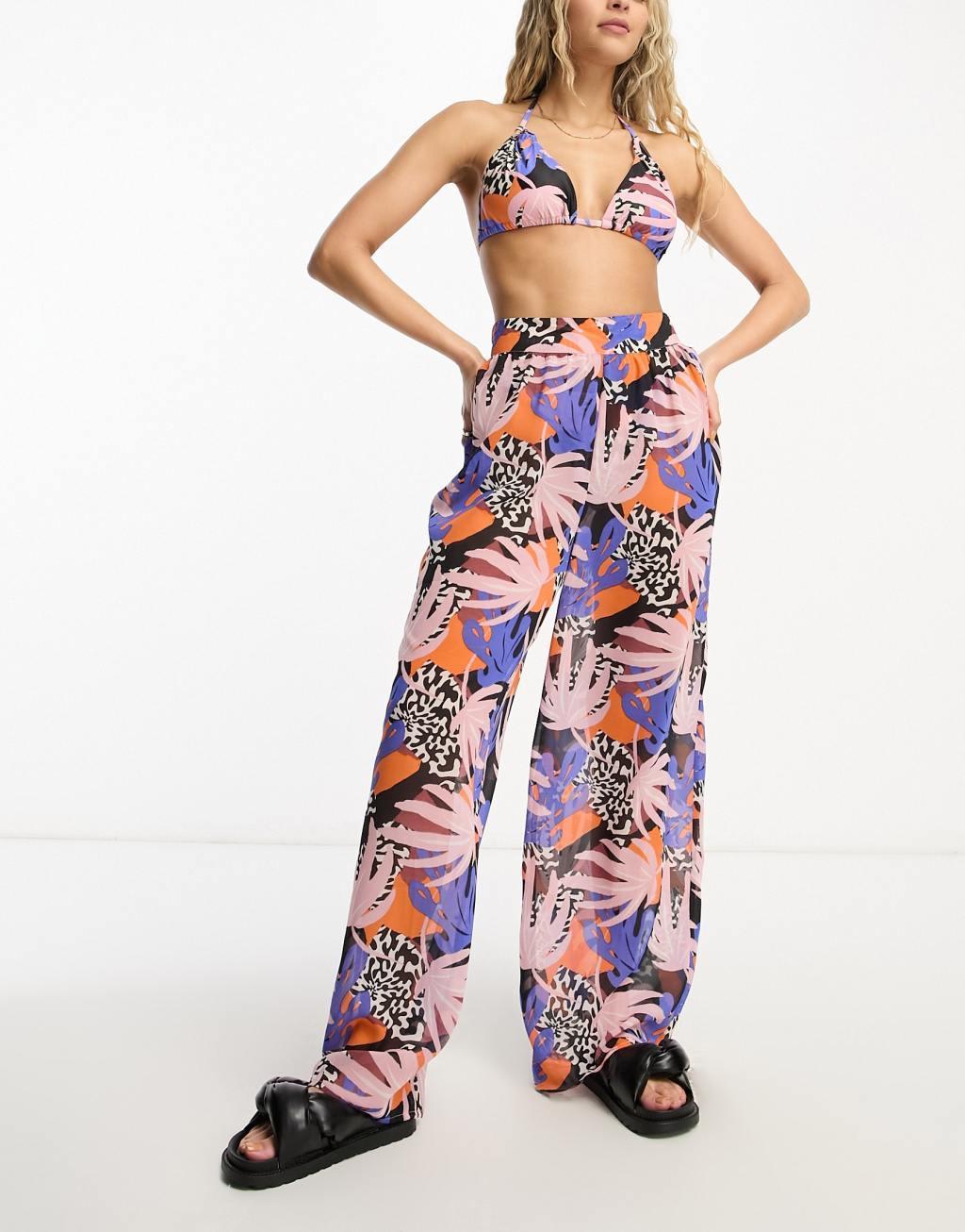 We Are We Wear tania wide leg beach pants Product Image