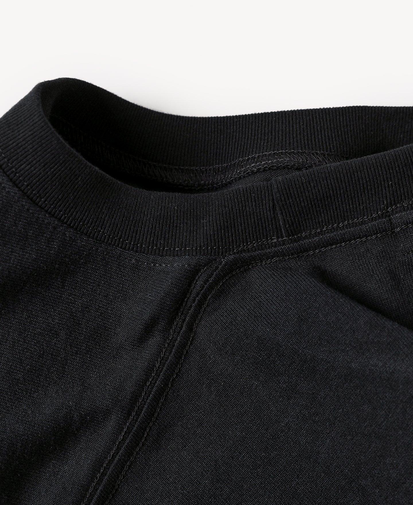 9 oz US Cotton Tubular T-Shirt - Black Product Image