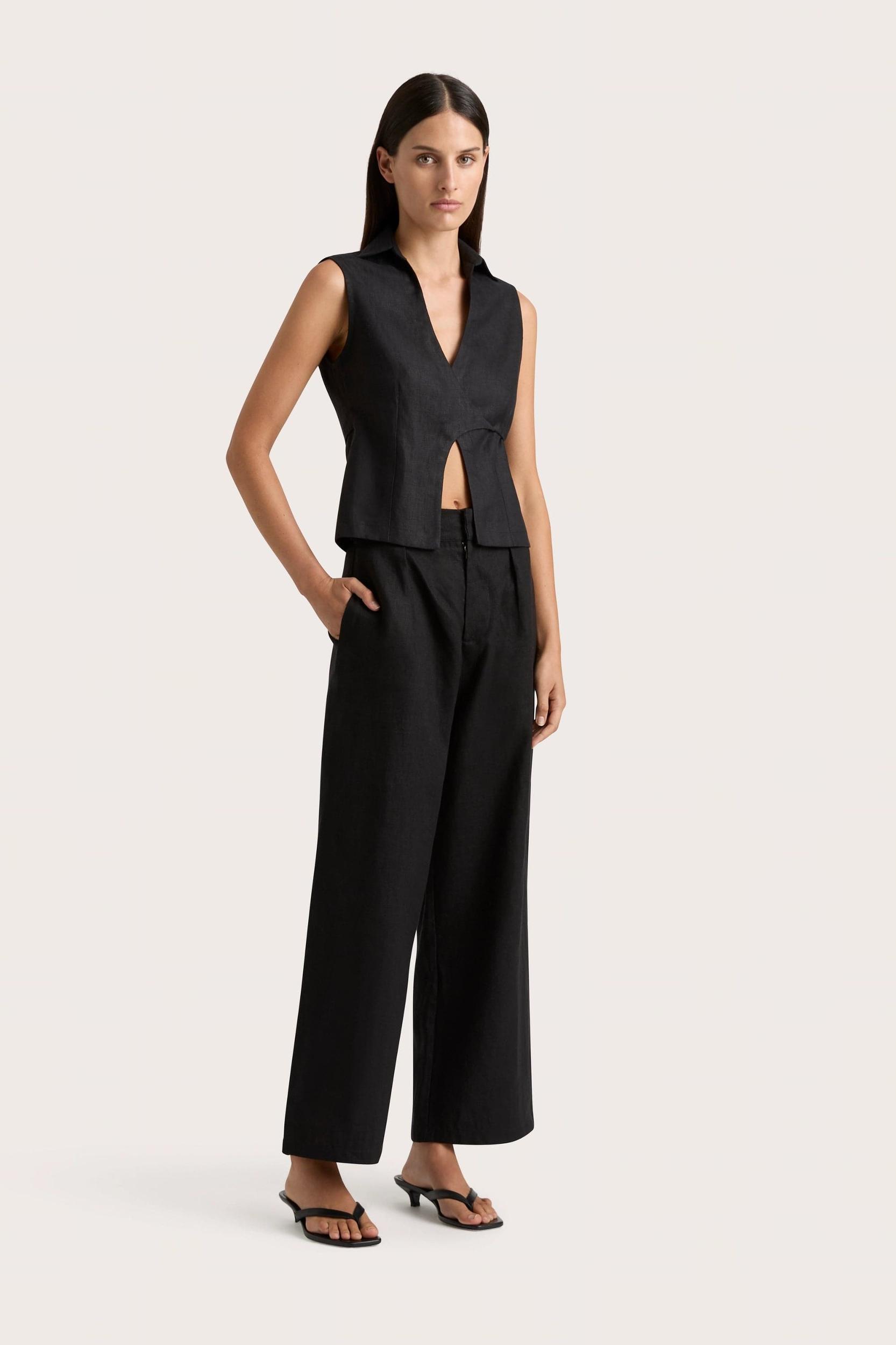 Womens Palo Linen Sheath Dress Product Image