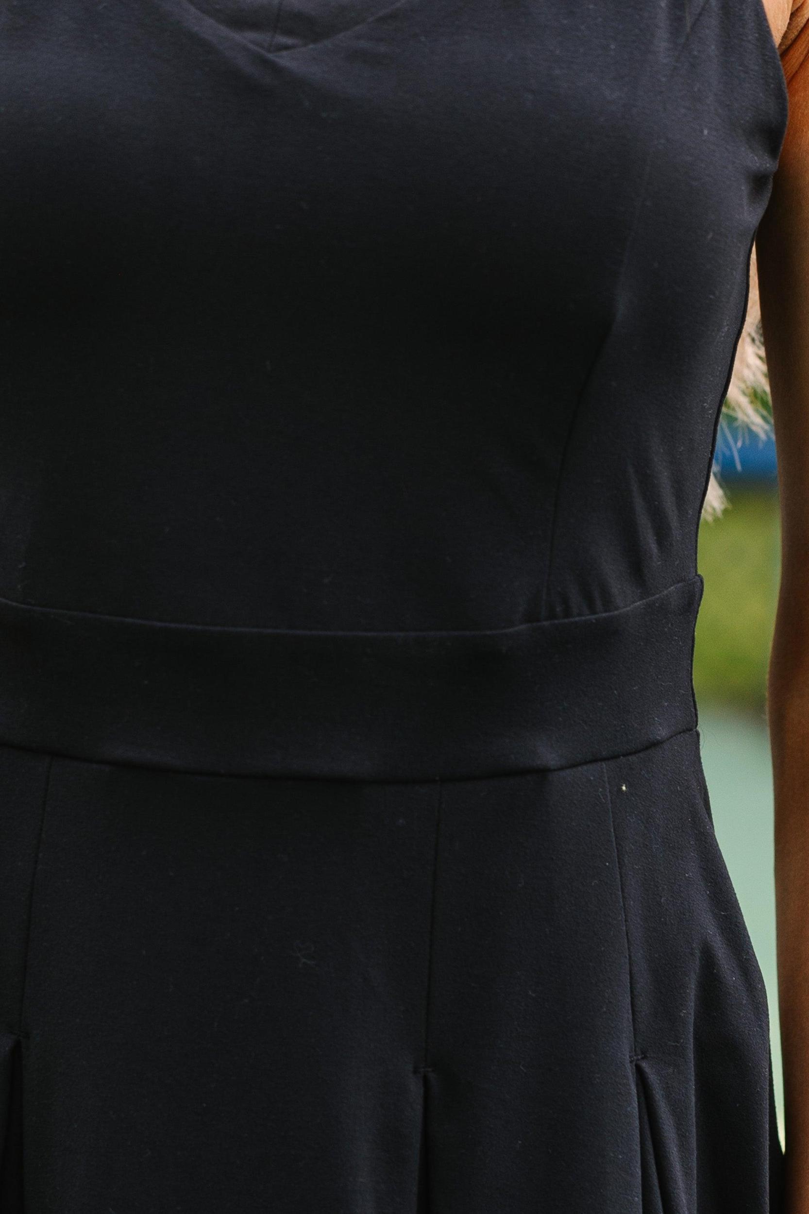 Better Than Every Black Tennis Dress w/ Shorts Female Product Image