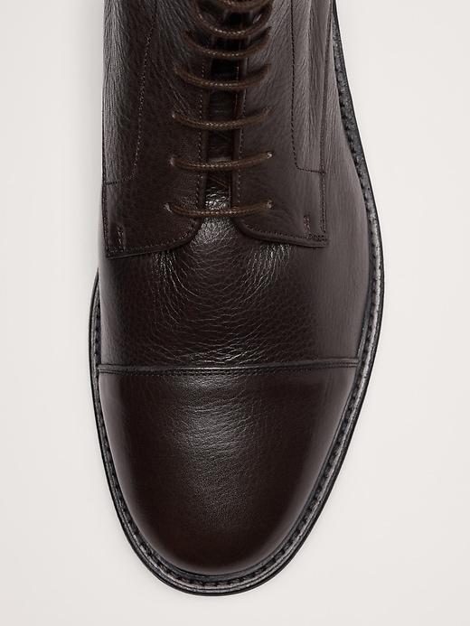 Lace-Up Italian Leather Boot Product Image