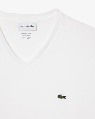 Men's Lightweight Pima Cotton V-Neck T-Shirt Product Image