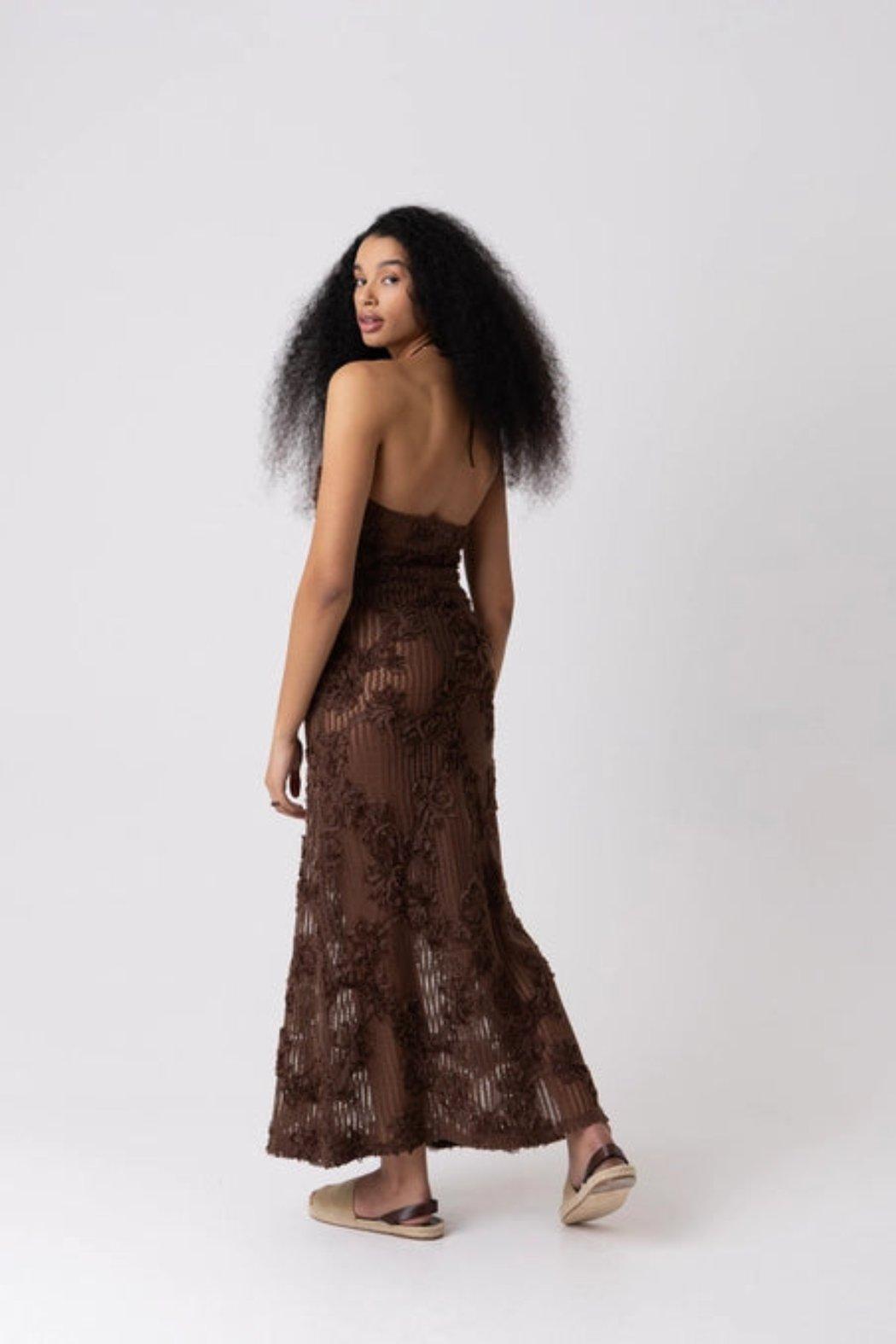 Crochet Halter Dress Product Image