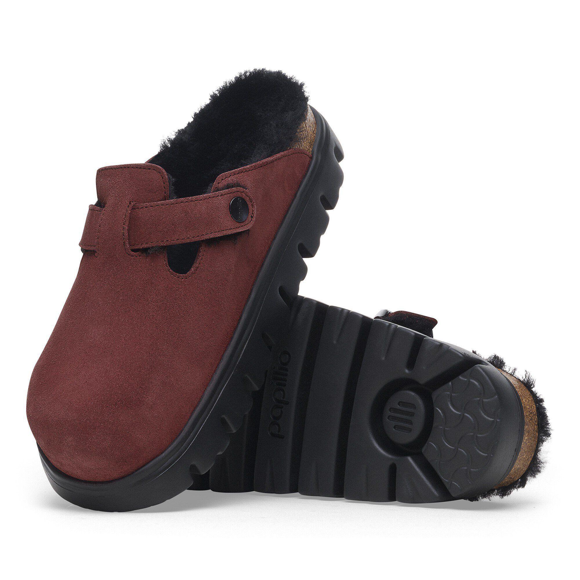Boston PAP Chunky Shearling Suede Leather/Fur Product Image