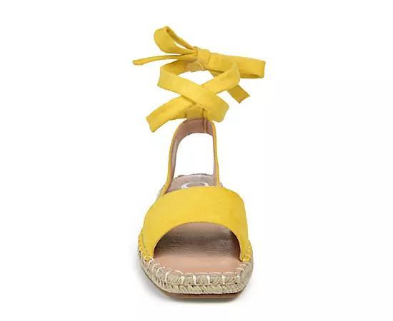 Journee Emelie Womens Espadrille Sandals Purple Product Image