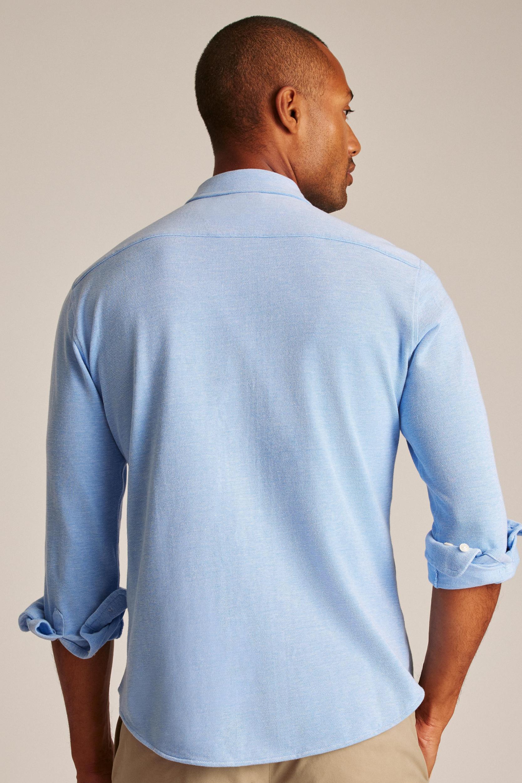 Knit Oxford Shirt Product Image
