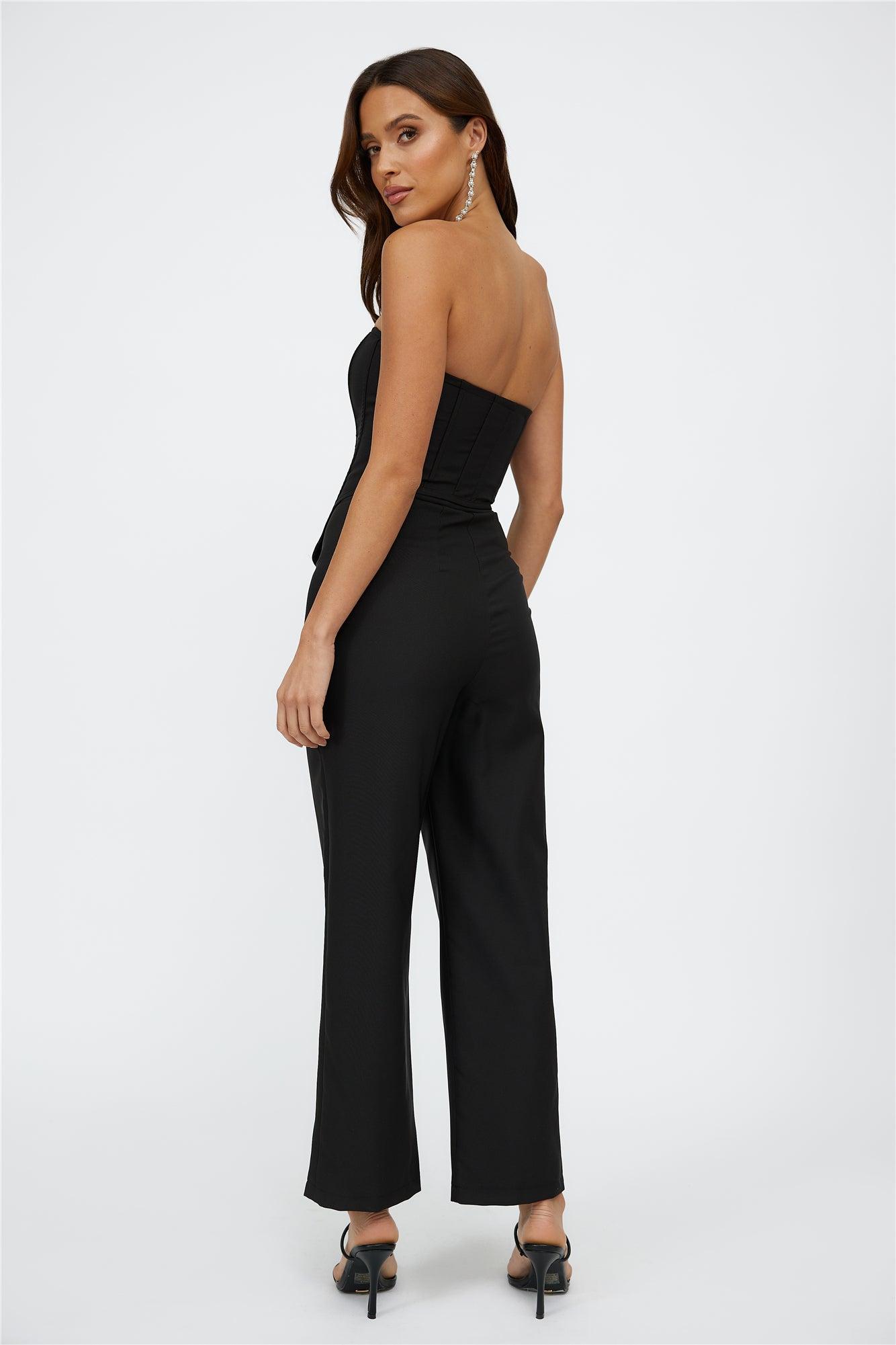 Craving Us Crop Black Product Image