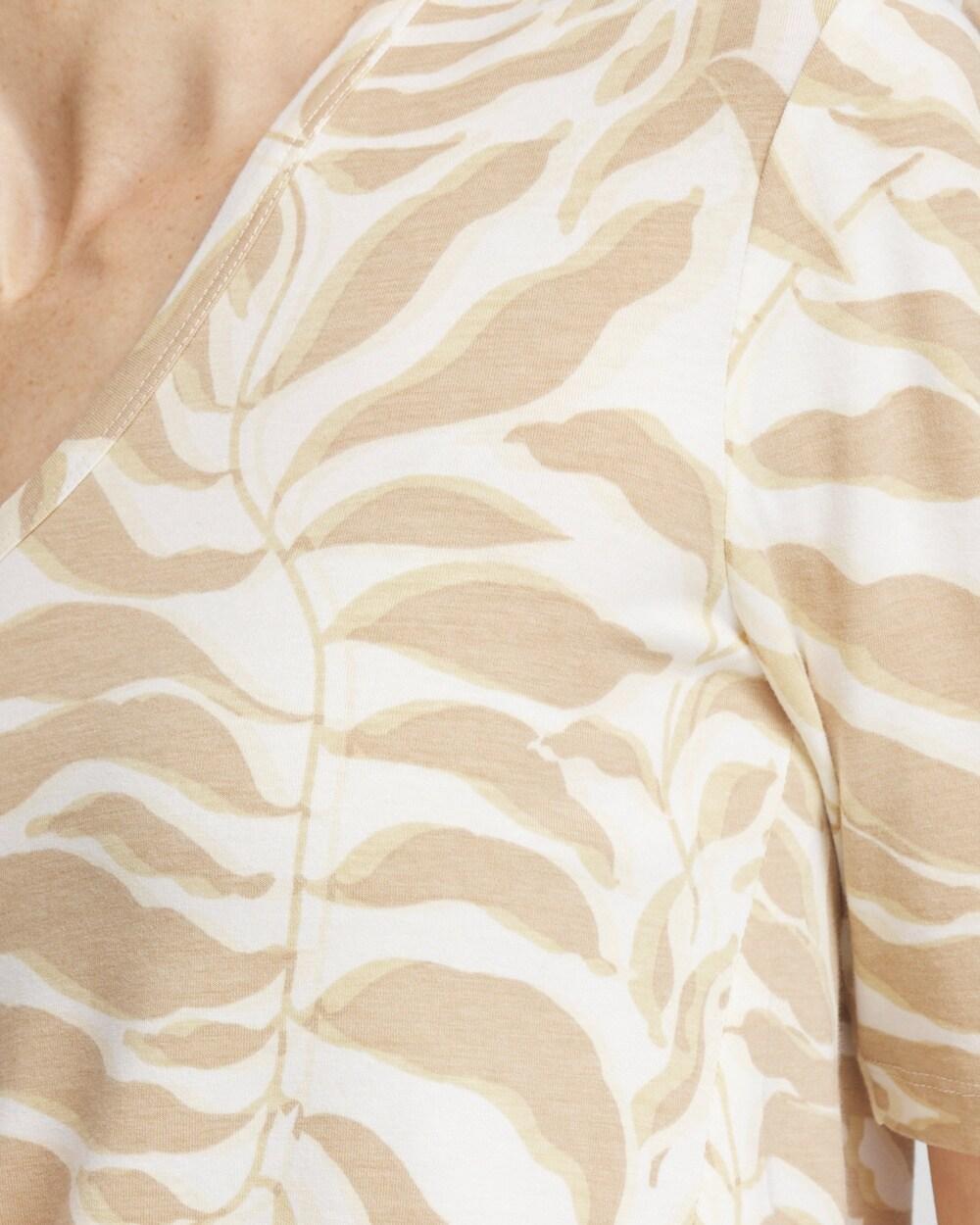 Touch of Cool™ Leaves Modern Tunic Product Image