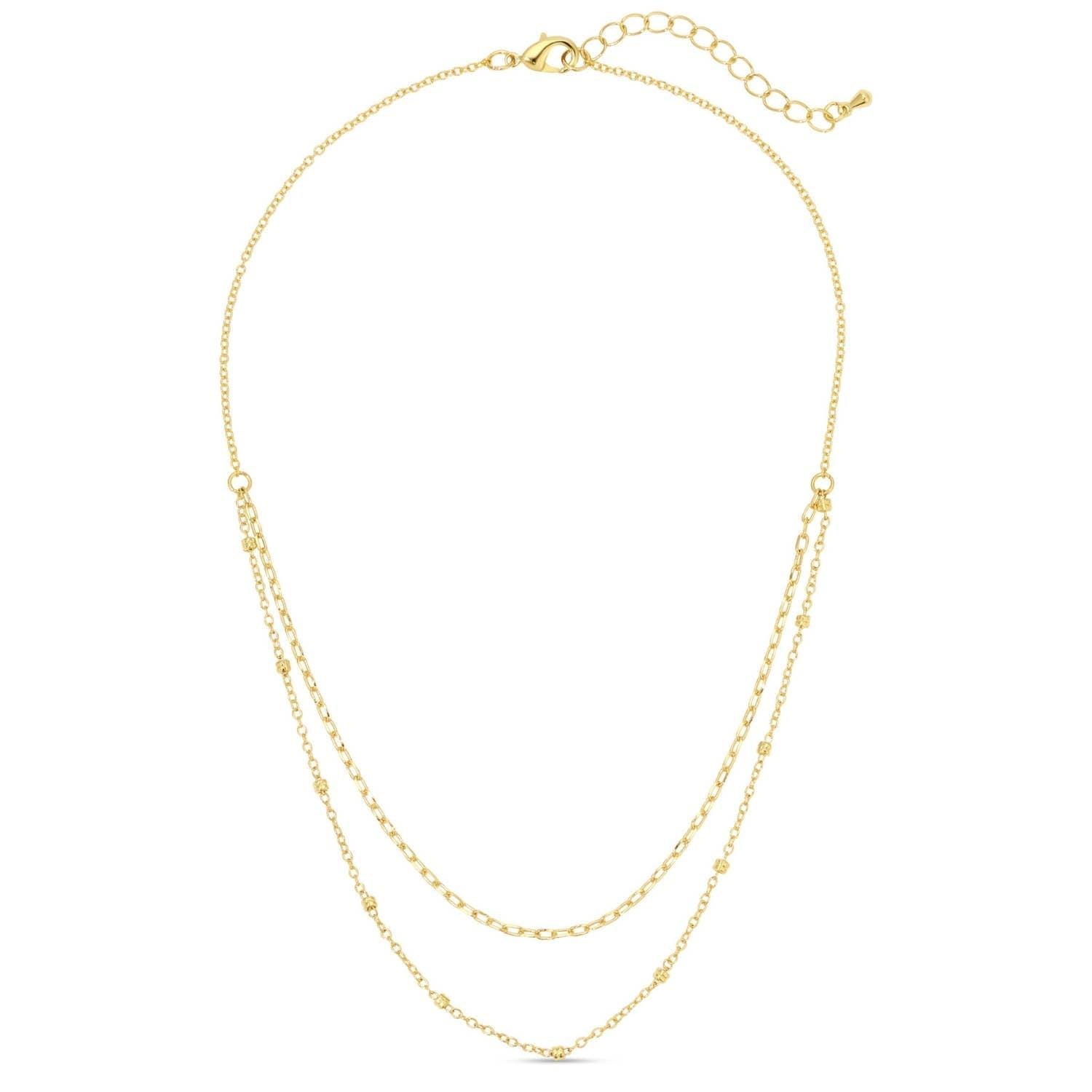 Delicate Double Appeal Necklace Product Image