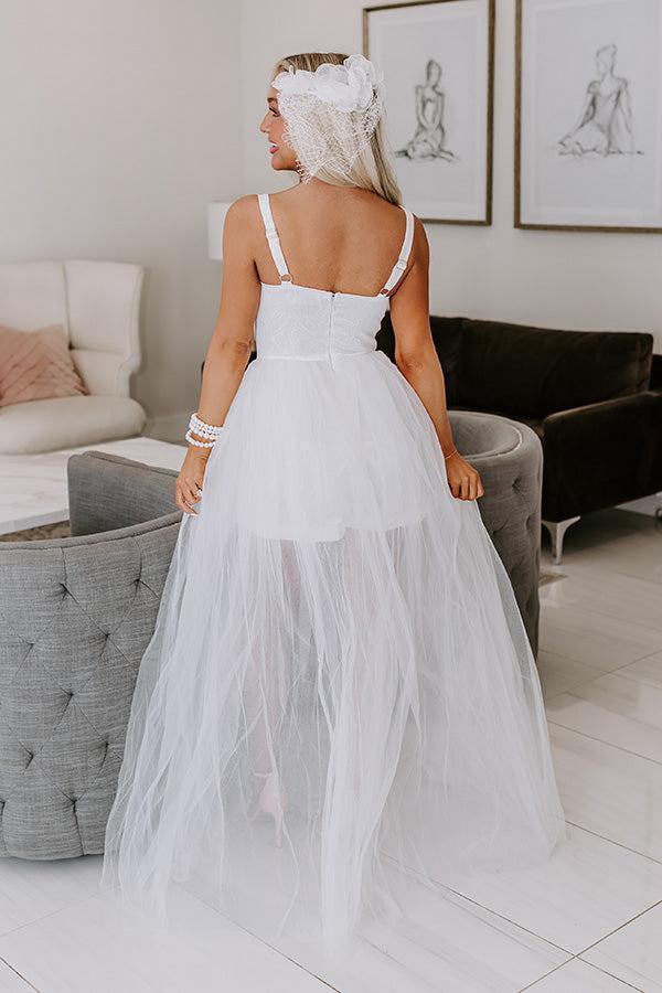 Bouquet Toss Tulle Maxi Dress Product Image