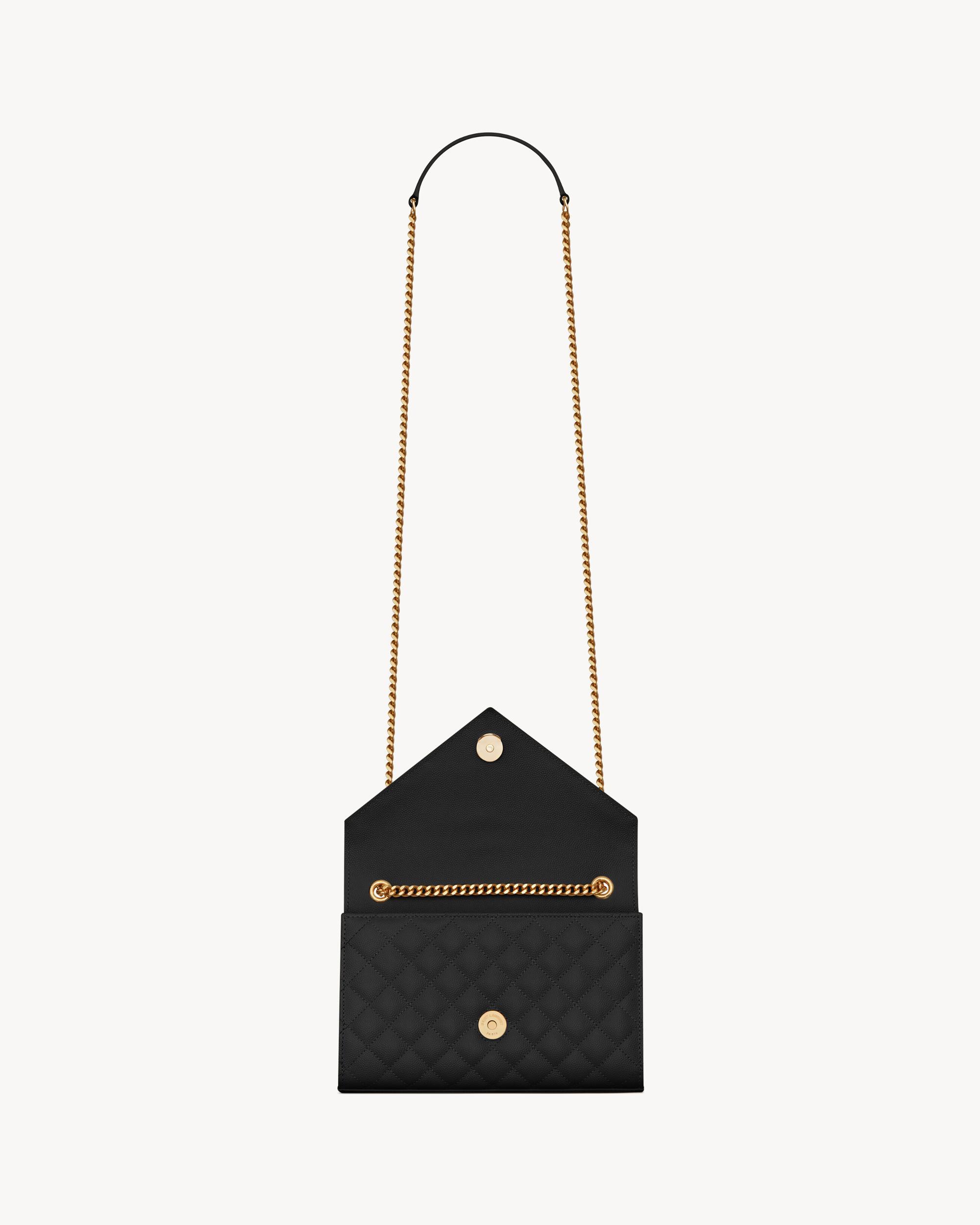 ENVELOPE SMALL IN QUILTED GRAIN DE POUDRE EMBOSSED LEATHER Product Image
