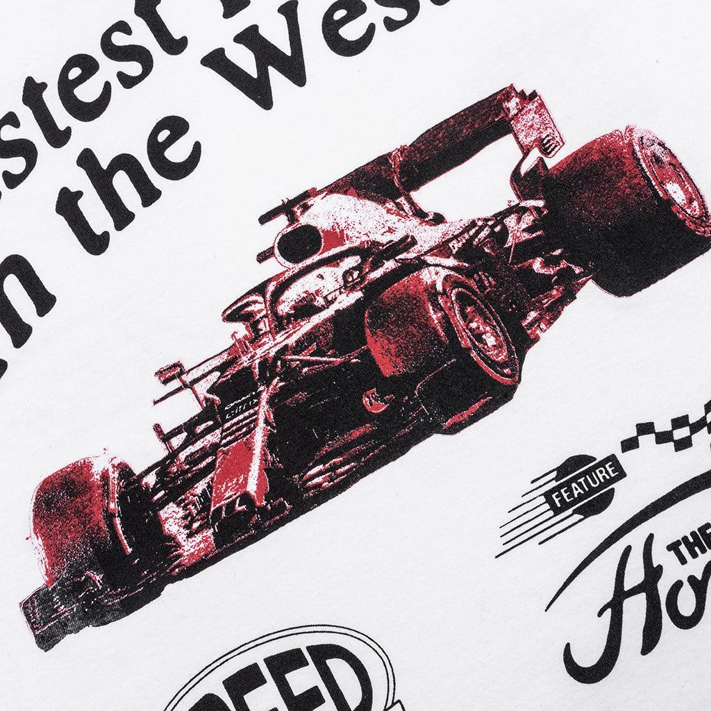 Feature x Honor The Gift Fastest Rides L/S Tee - White Male Product Image