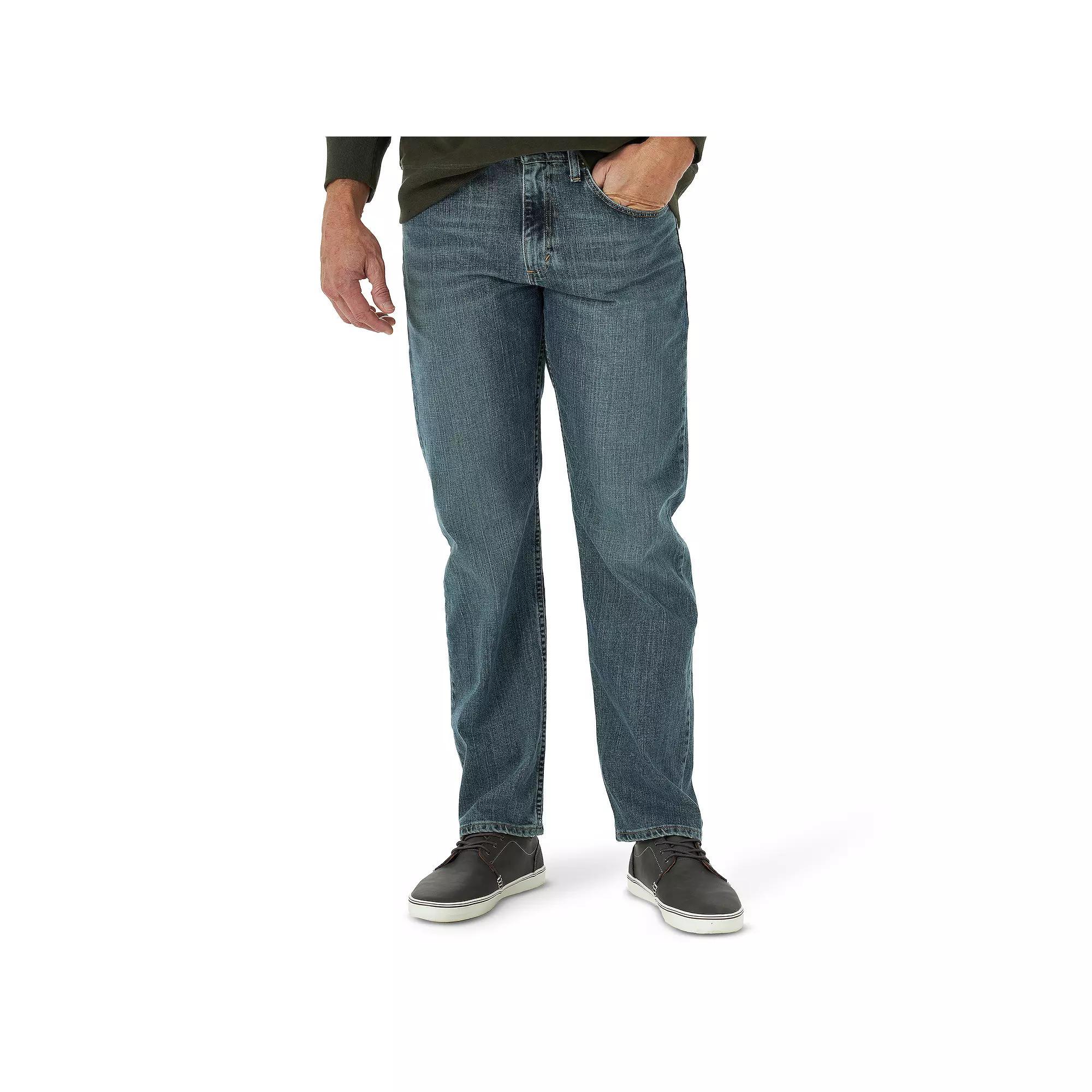 Big & Tall Wrangler Relaxed-Fit Jeans, Men's, Size: 46X34, Grey Tint Product Image