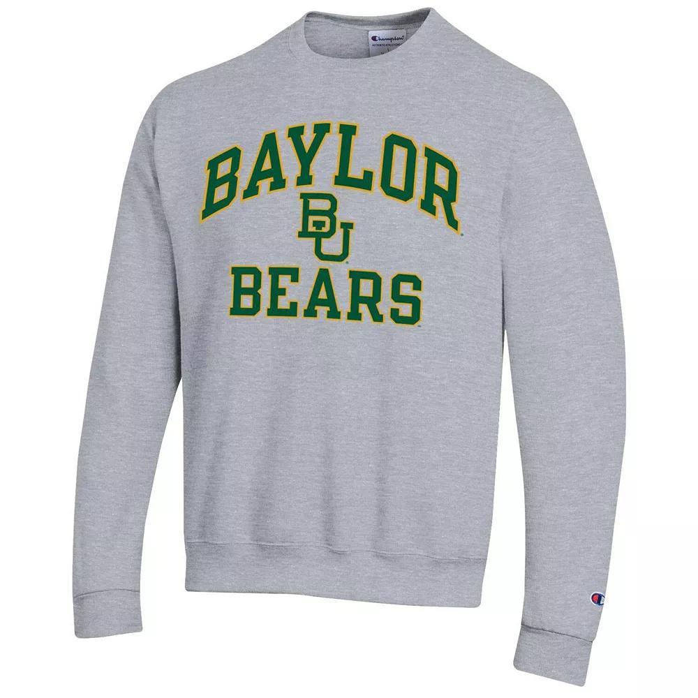 Men's Champion Heather Gray Baylor Bears High Motor Pullover Sweatshirt, Size: XL, Bay Grey Product Image