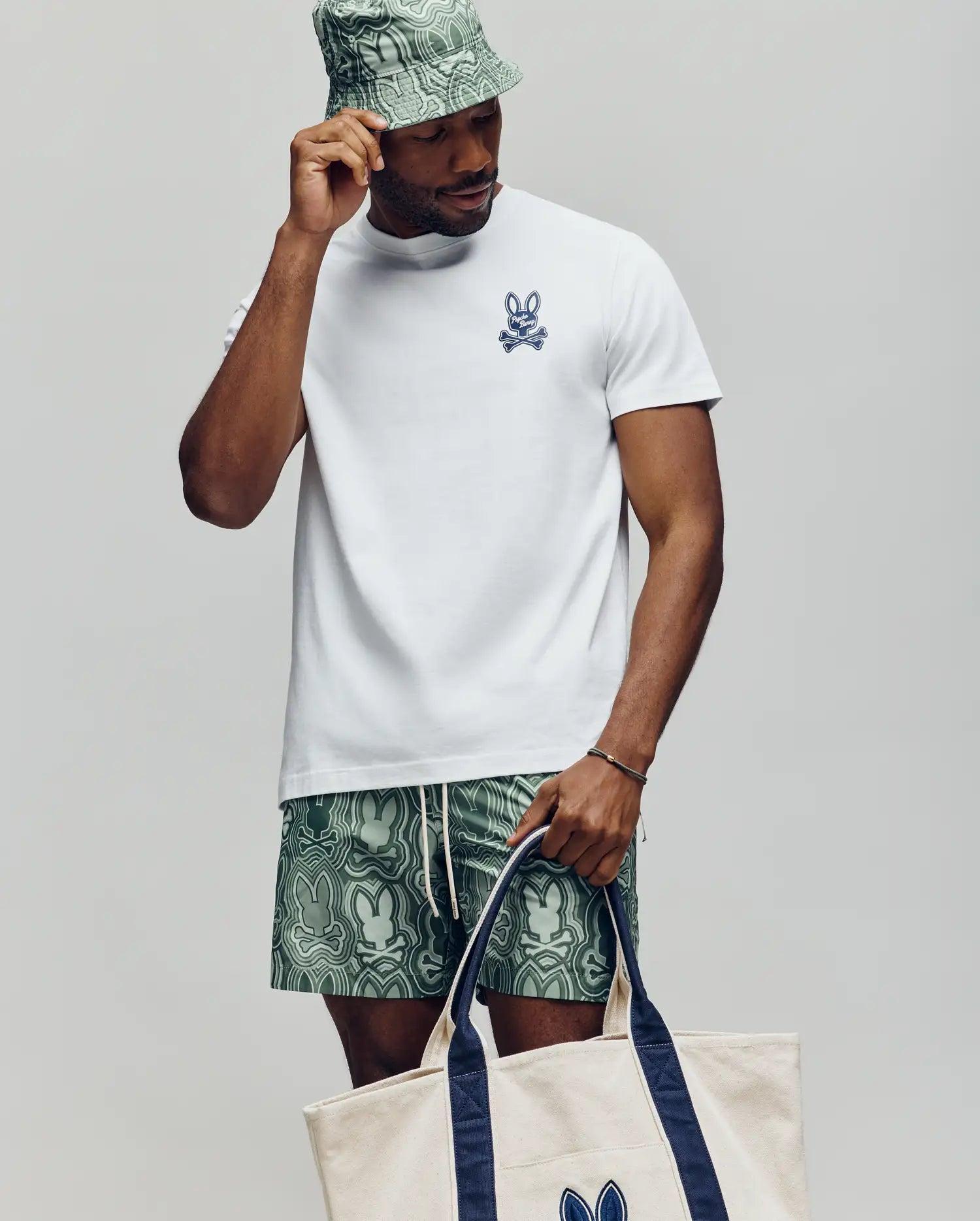 MENS DEREK CHEST GRAPHIC TEE - MT0200009 Product Image