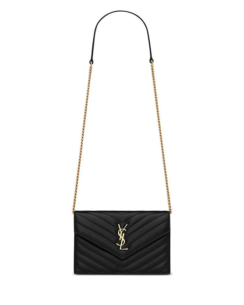 Womens Cassandre Envelope Chain Wallet in Lambskin Product Image