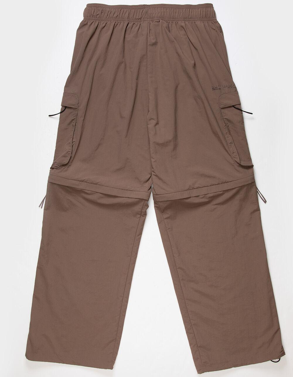 ADIDAS City Escape Mens Zip-Off Cargo Pants - BROWN Product Image