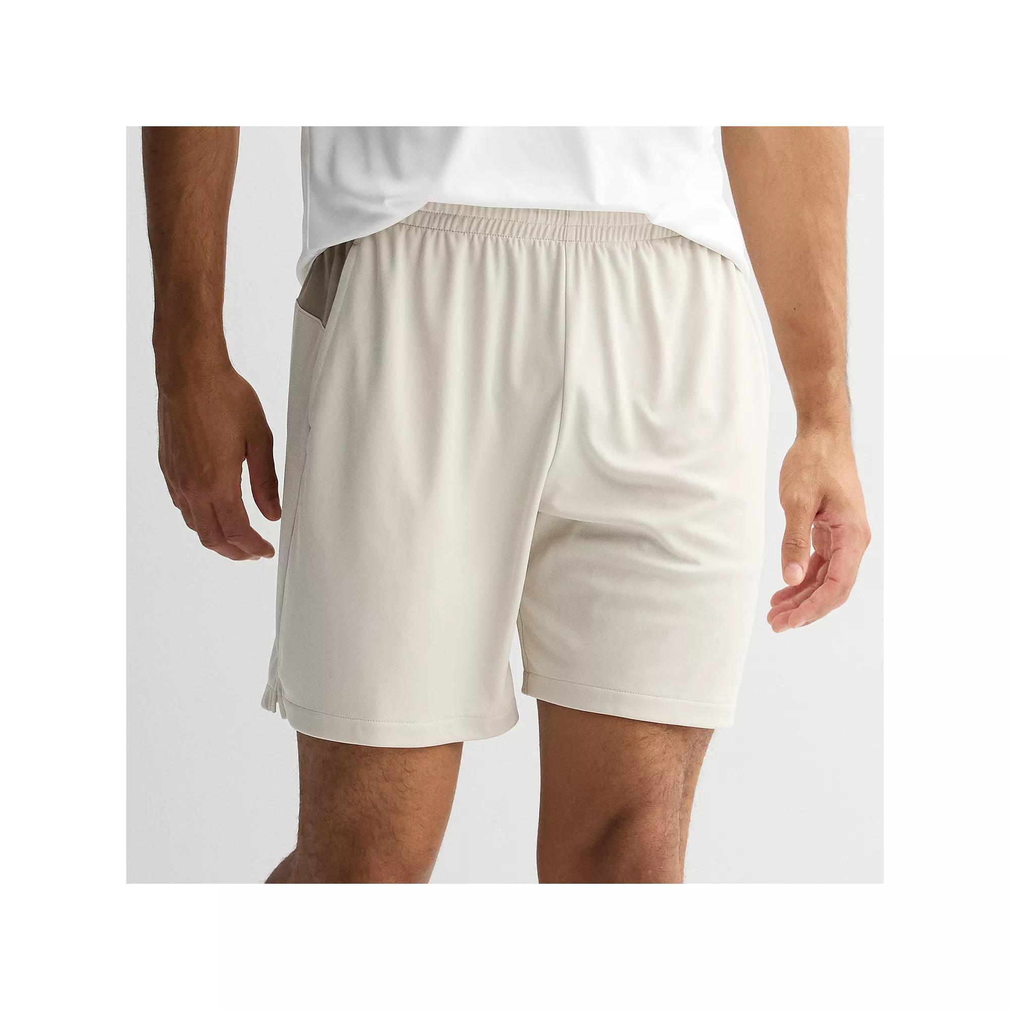 Men's Tek Gear® 7 in. Dry Tek Shorts, Size: Small, Silver Spring Product Image