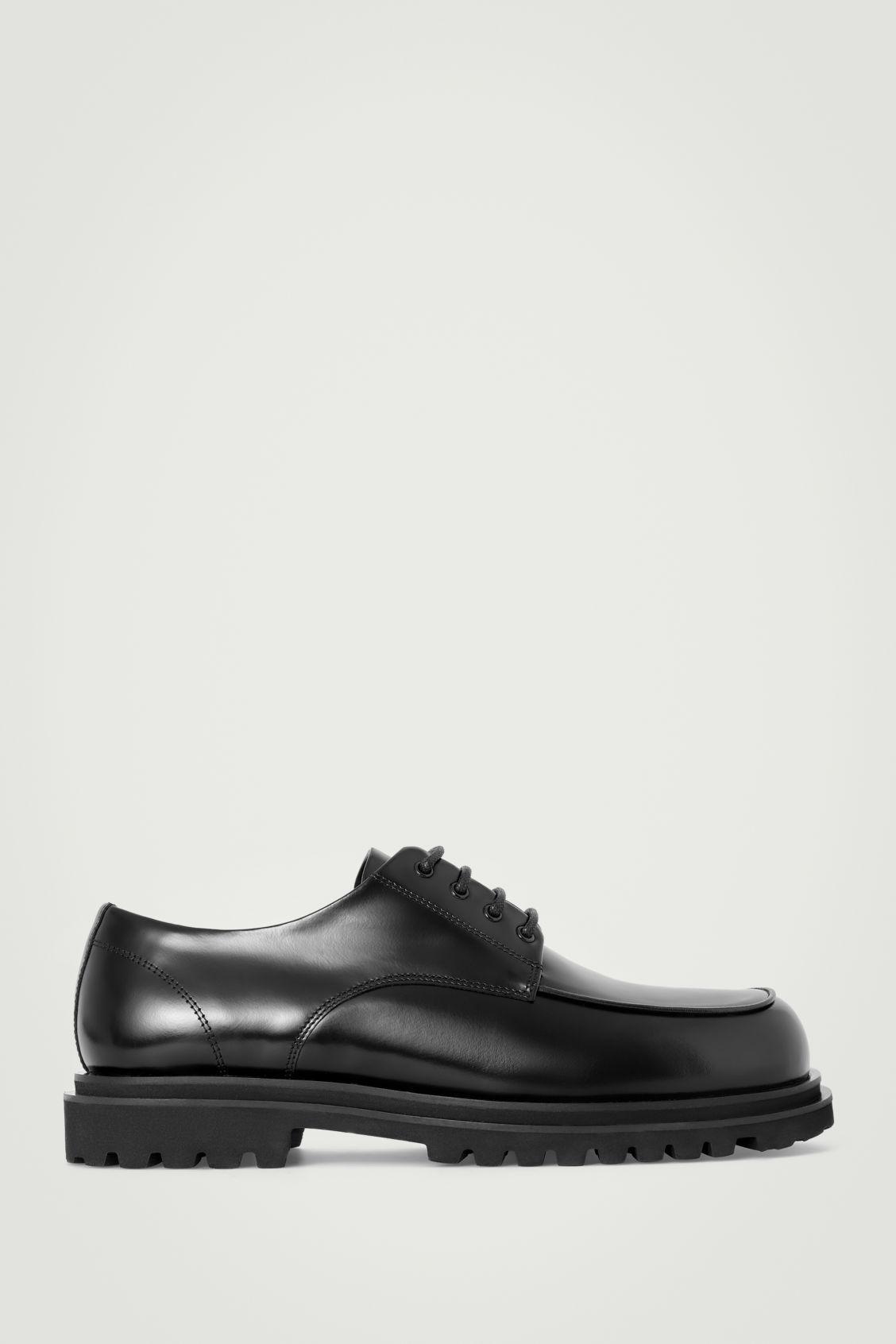 CHUNKY LEATHER DERBY SHOES Product Image