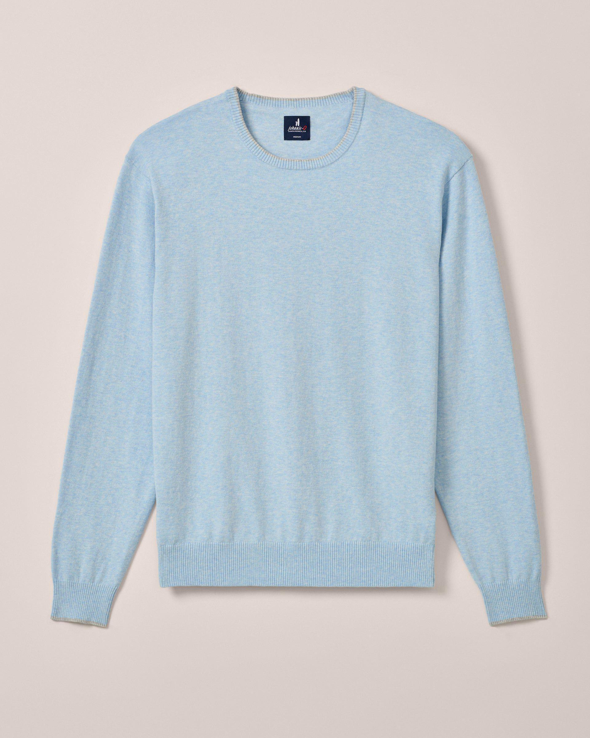 Wren Plaited Cotton Blend Crewneck Sweater Male Product Image