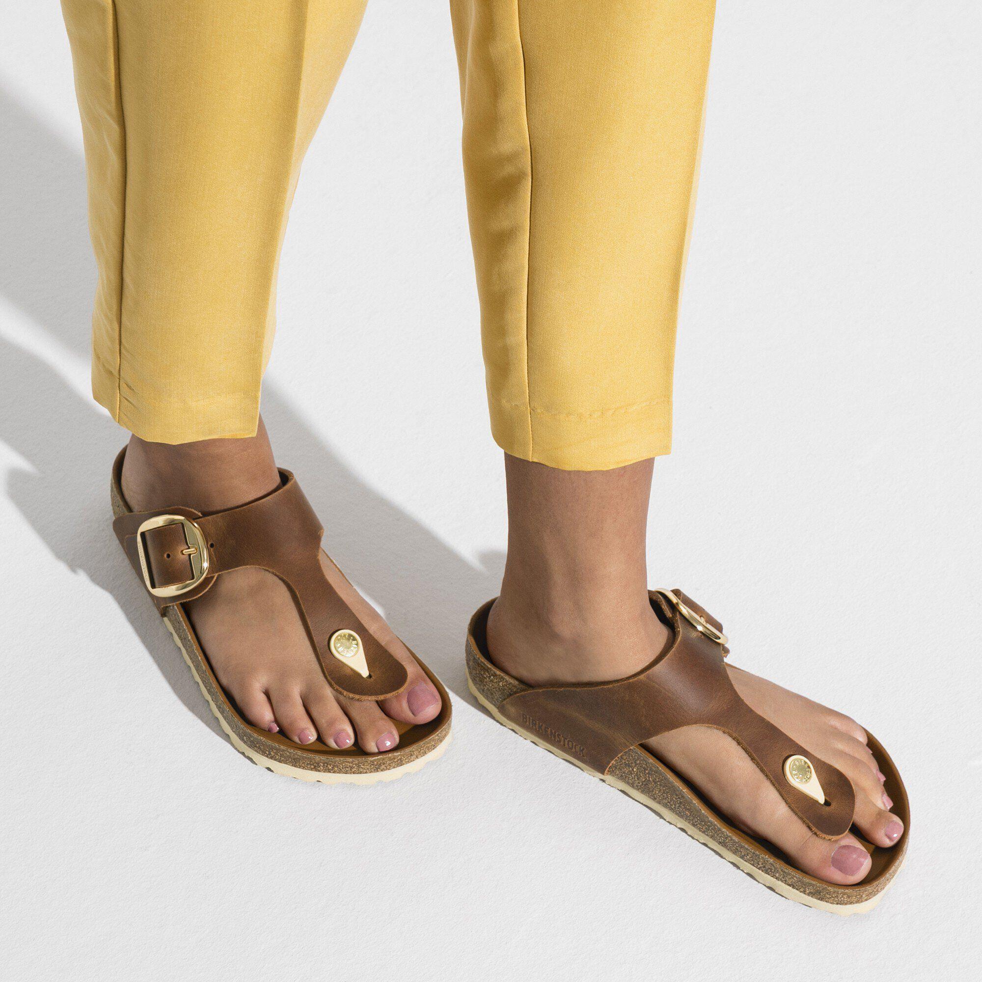 Gizeh Big Buckle Natural Leather Oiled Product Image