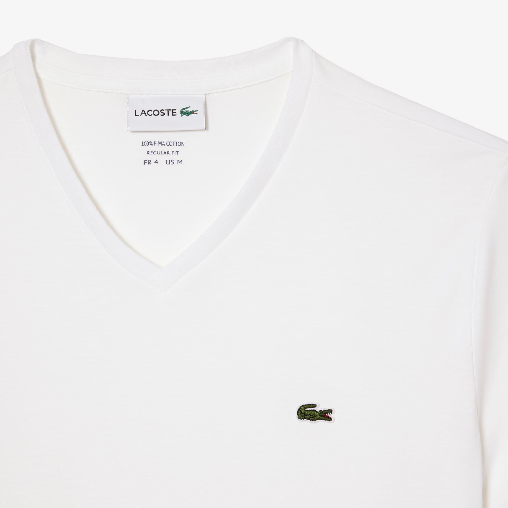 Men's Lightweight Pima Cotton V-Neck T-Shirt Product Image
