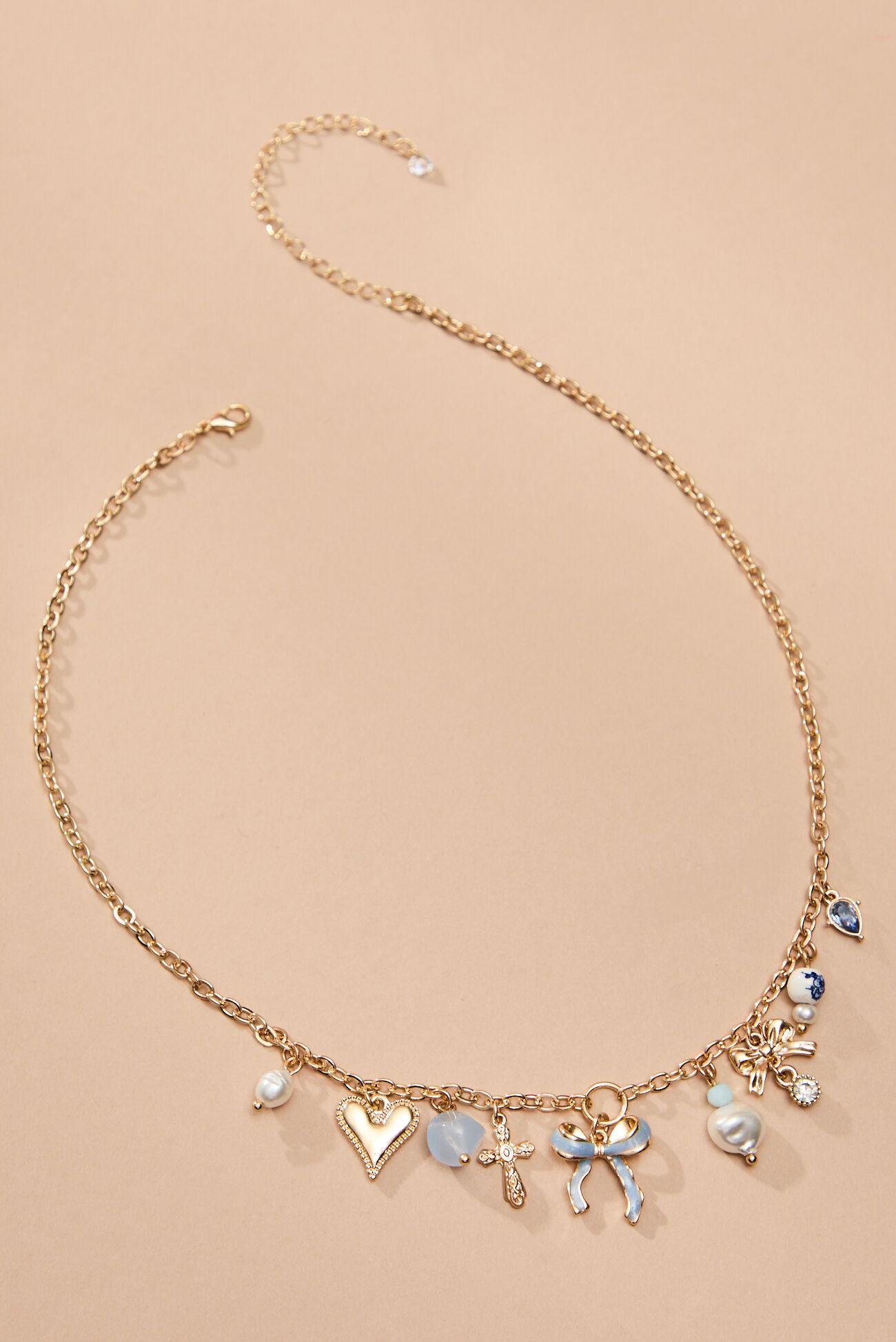 Bow & Bliss Charm Necklace Product Image