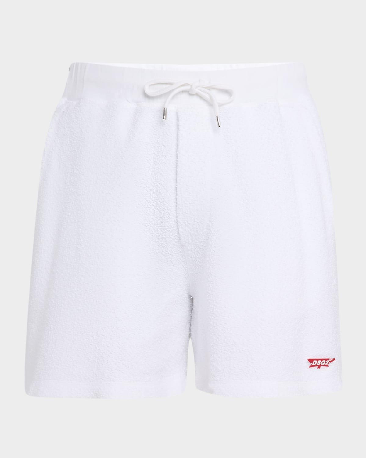 Mens Cotton Fleece Sport Shorts Product Image