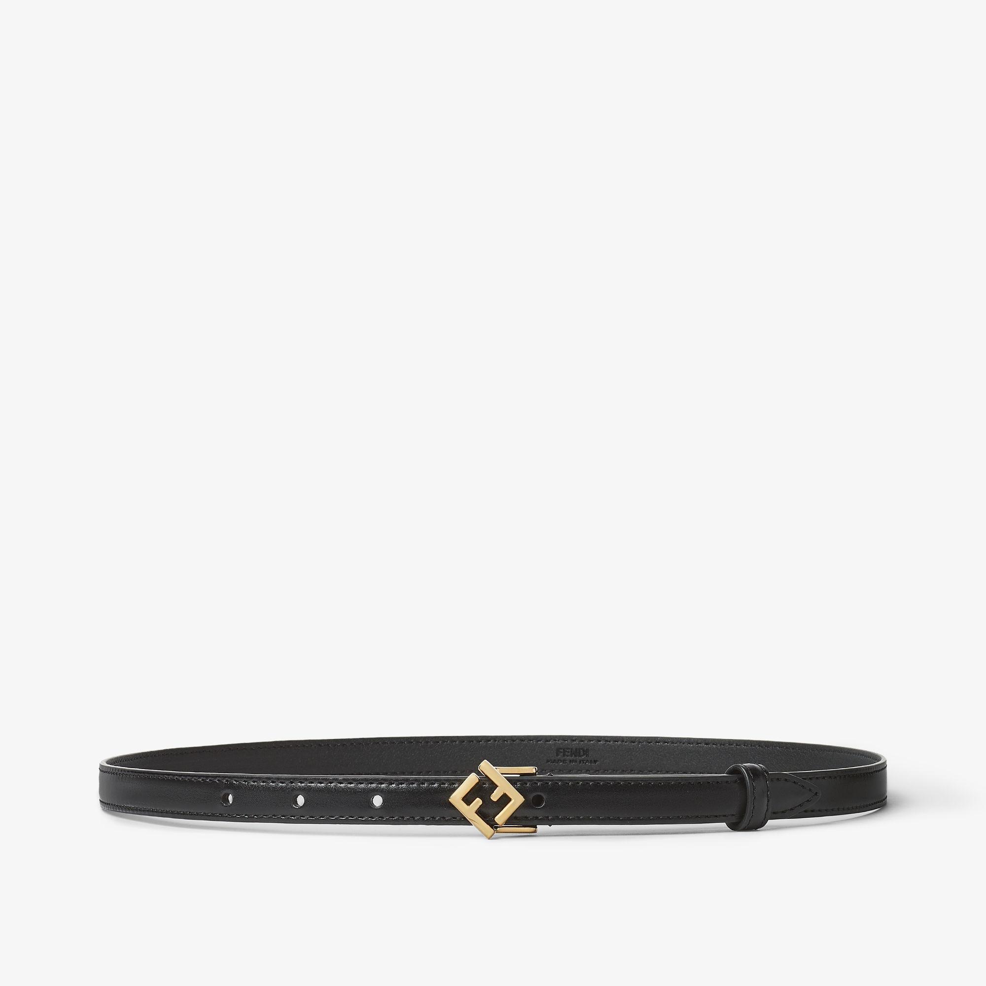 FF Diamonds BeltBlack leather belt Product Image