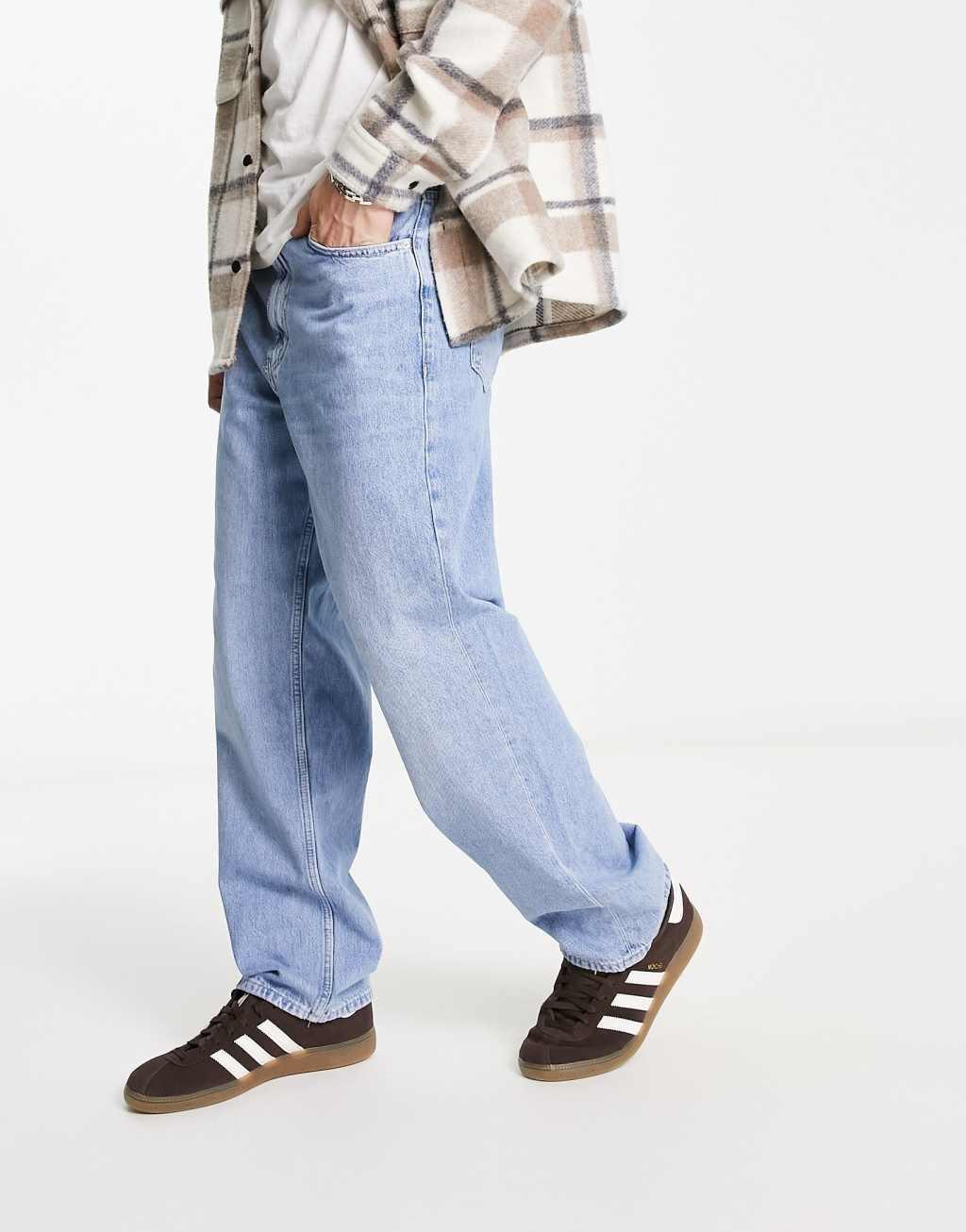 Pull & Bear baggy fit jeans Product Image
