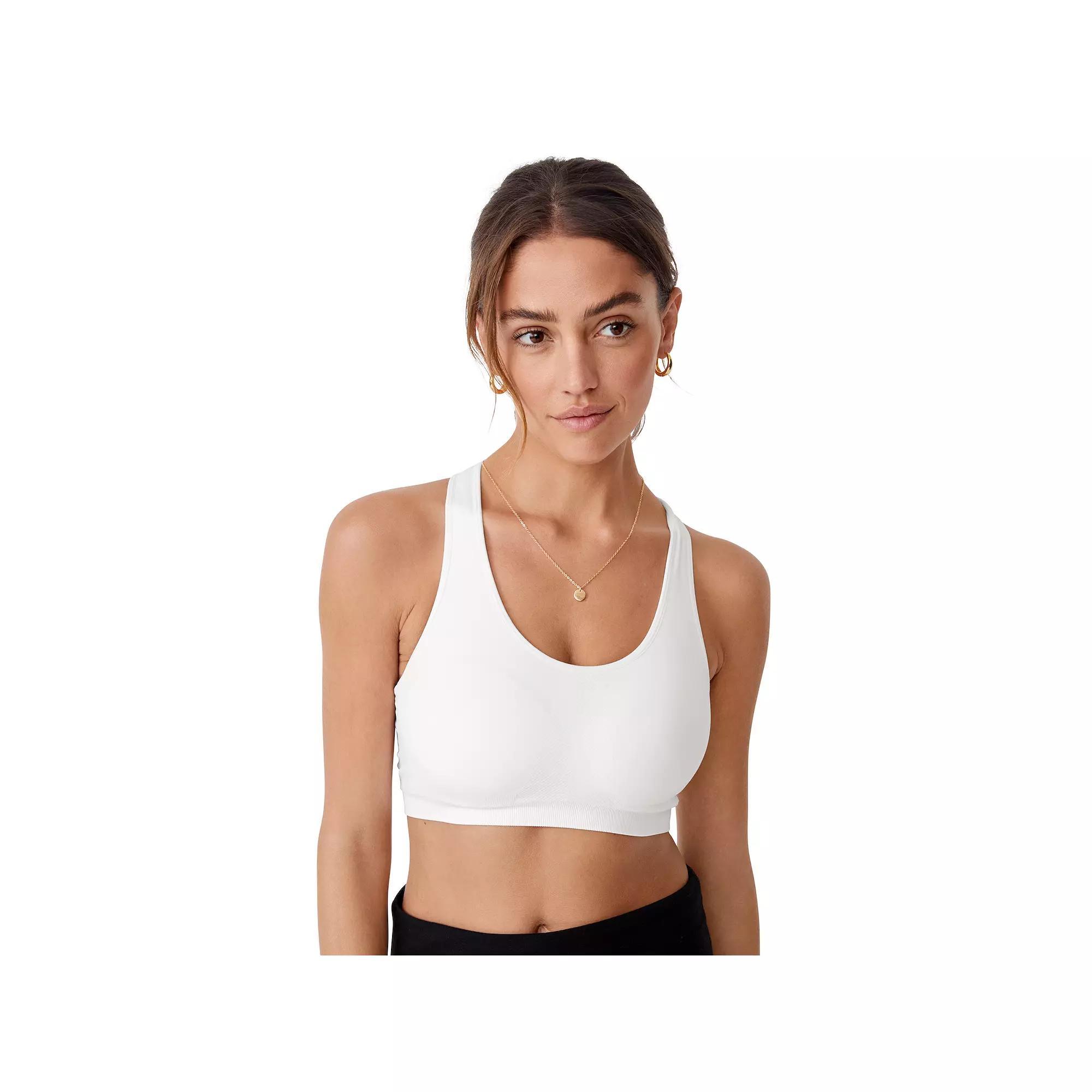 Jockey Sport Bra: Seamless Medium-Impact Sports Bra 6997, Womens Product Image