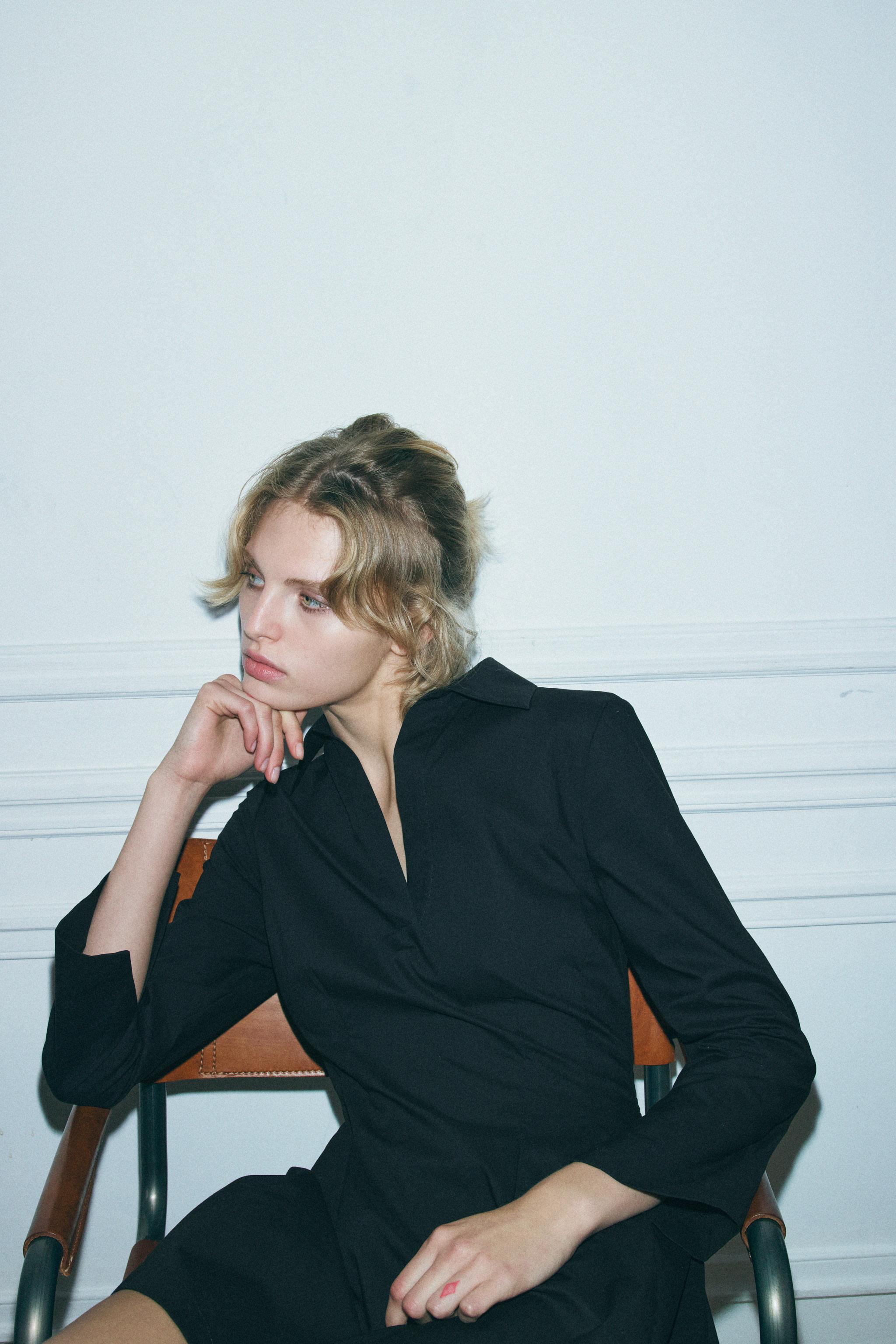 ZW COLLECTION POLO COLLAR DRESS Product Image