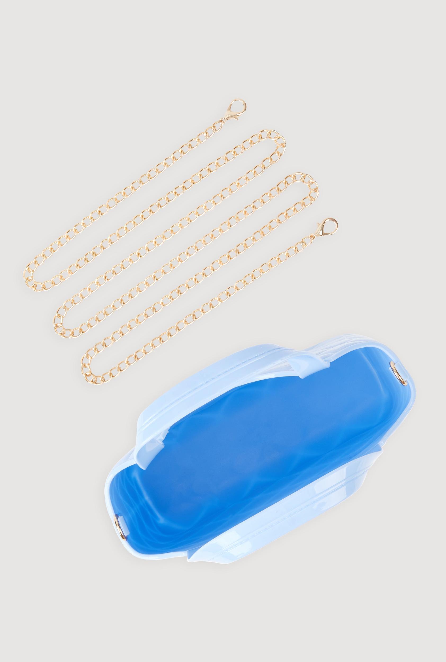 Jelly Quilted Convertible Handbag Unisex Product Image