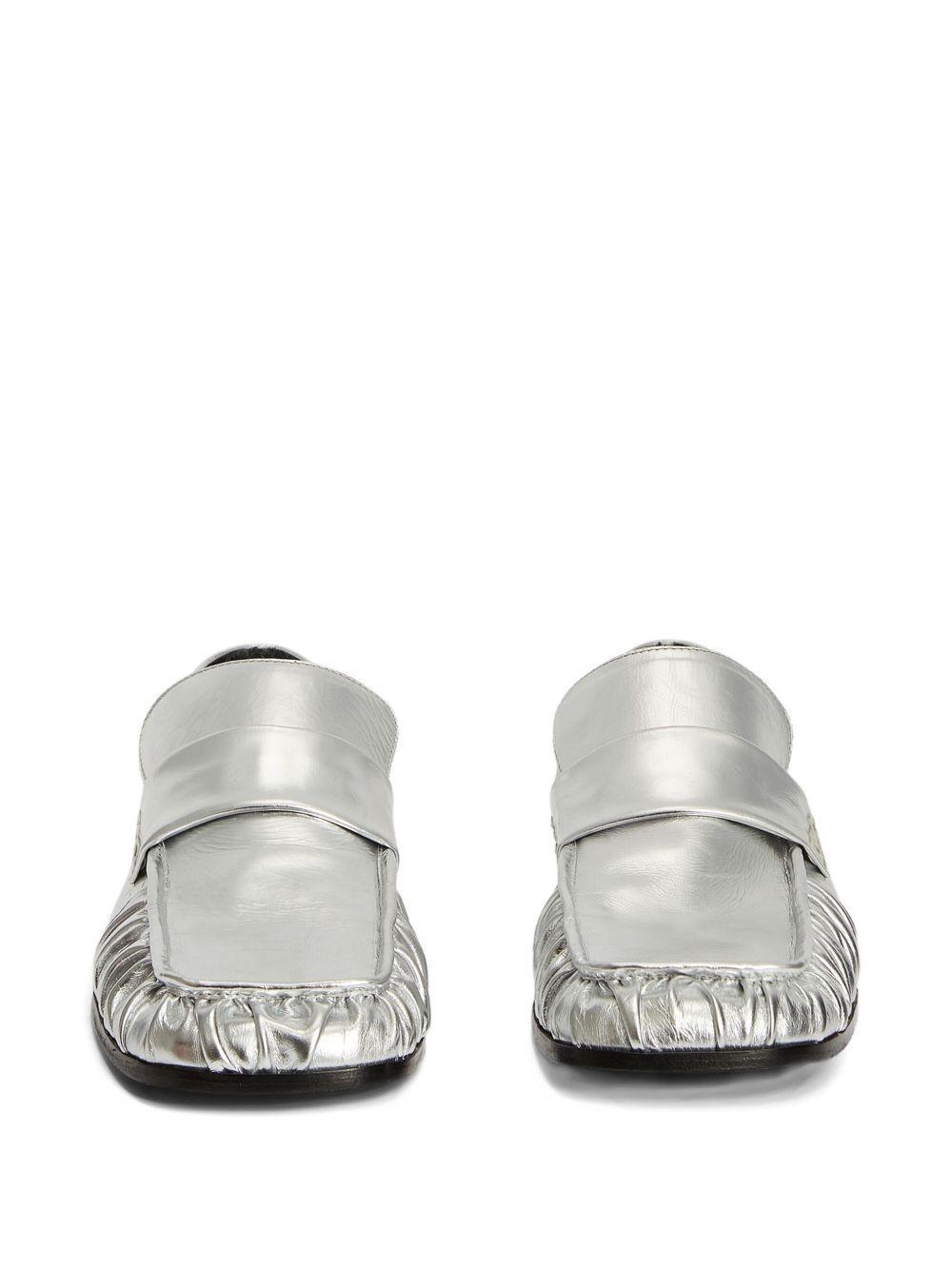 metallic loafers Product Image