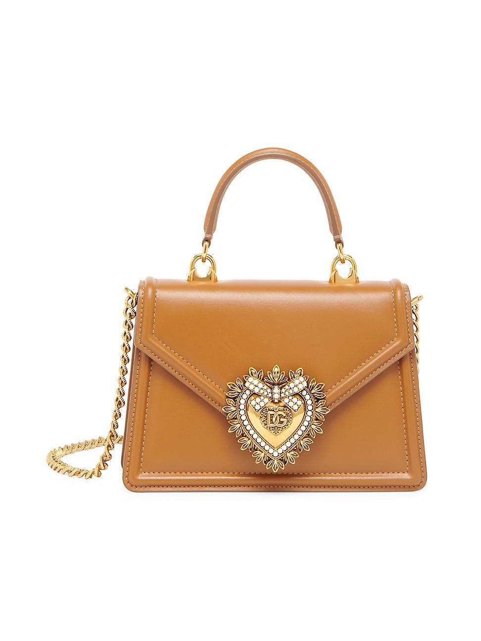 Dolce & Gabbana Small Smooth Calfskin Devotion Bag Product Image