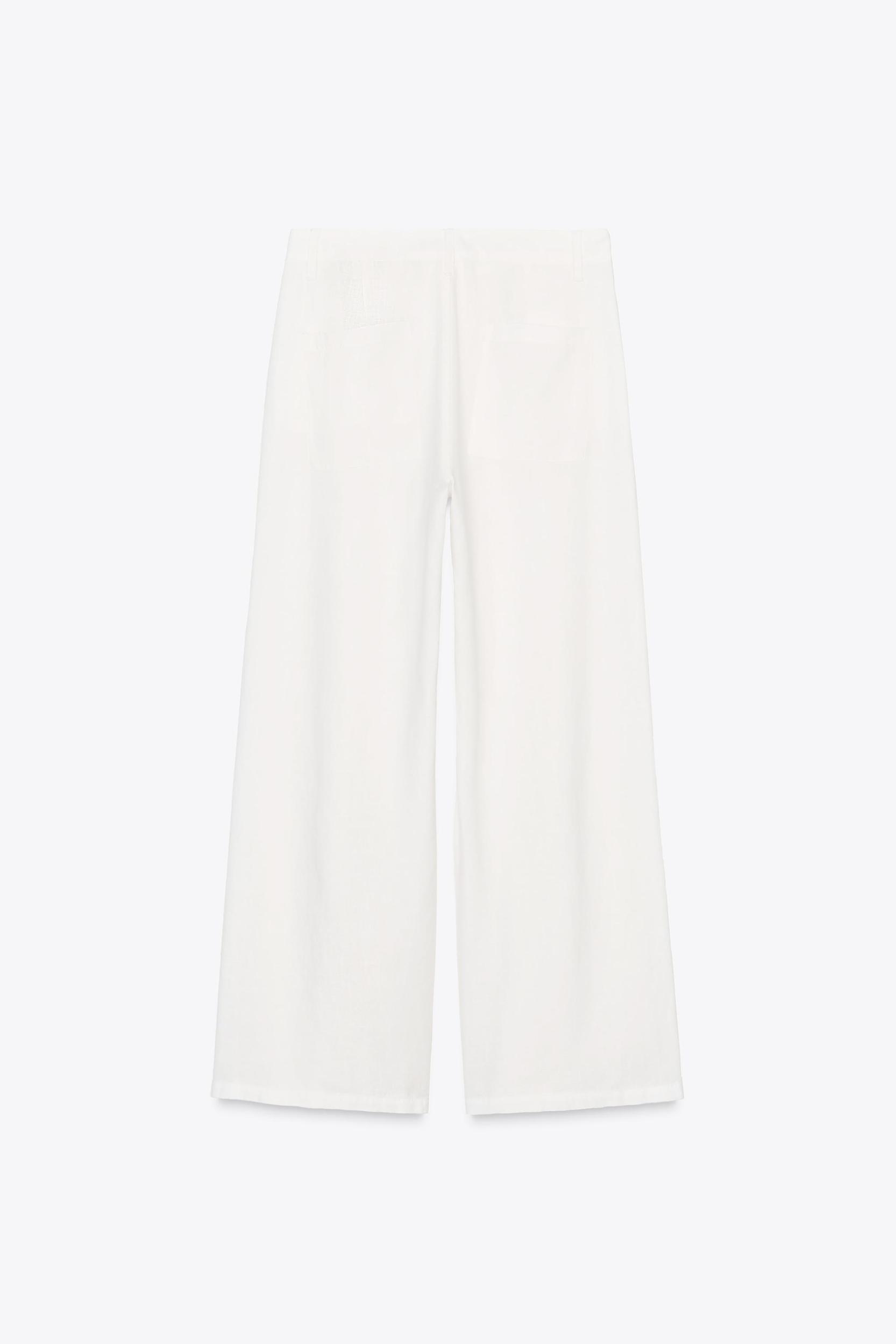 PLEATED RAMIE PANTS Product Image