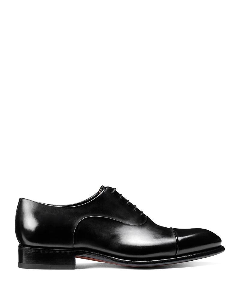 Mens Isaac Cap-Toe Leather Oxford Shoes Product Image